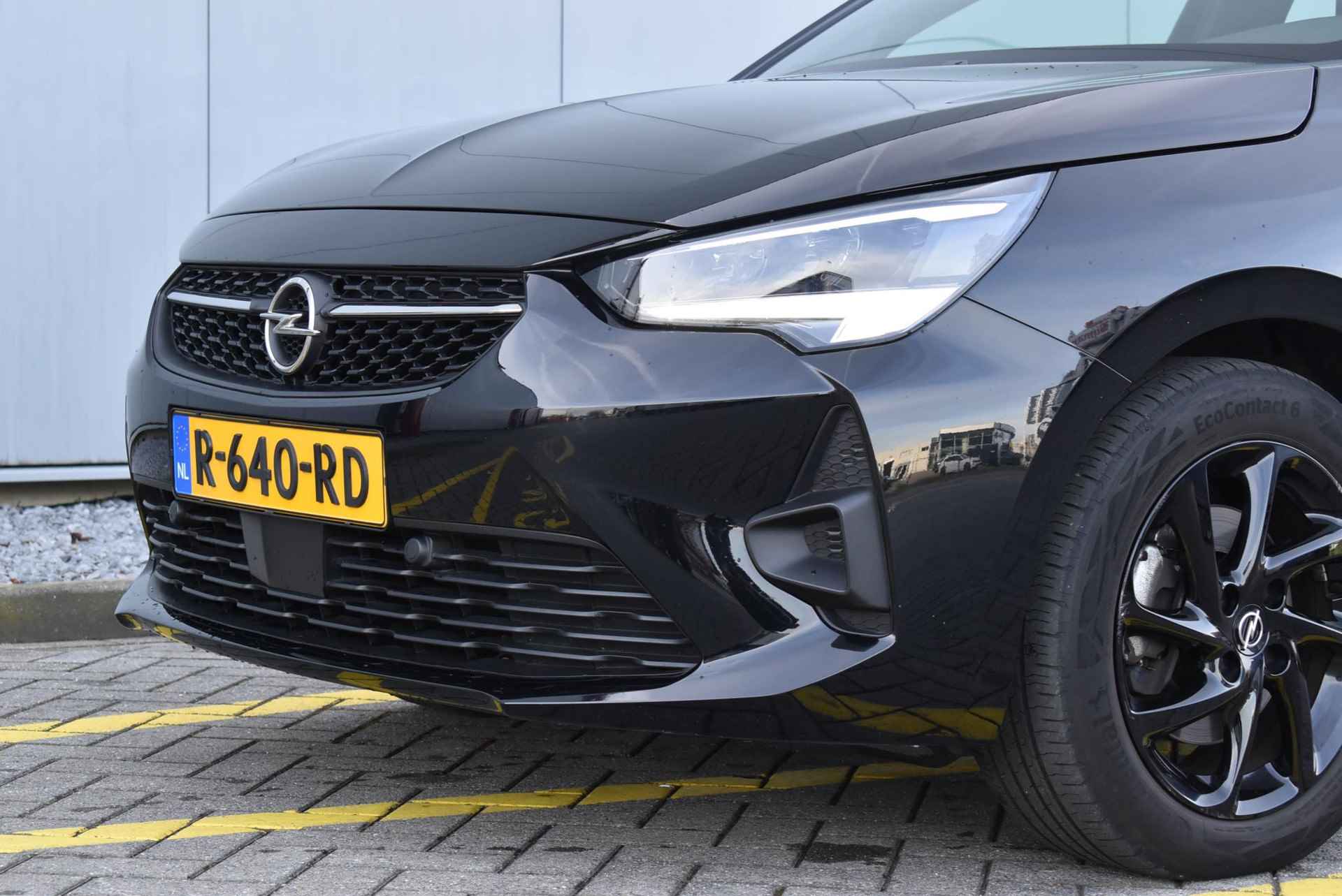 Opel Corsa 1.2 GS Line 100pk | Trekhaak | Navigatie | 16" Black gloss velgen - 38/42