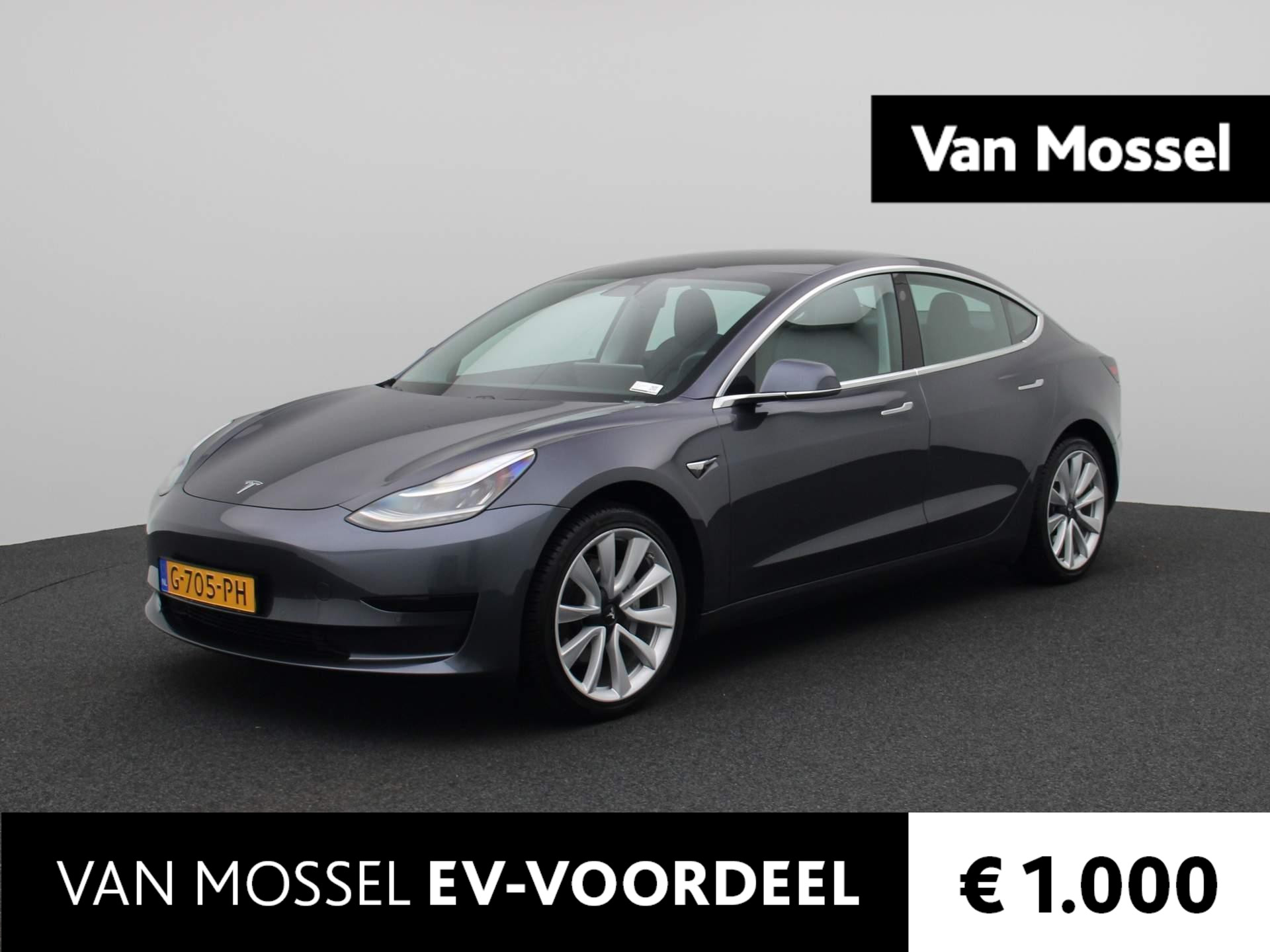 Tesla Model 3 RWD | Navi | Leder | Panorama Dak | Camera | Audio Premium | Keyless Go+Entry | 19''Inch Lichtmetalen Velgen | 12 Maand BOVAG Garantie! |