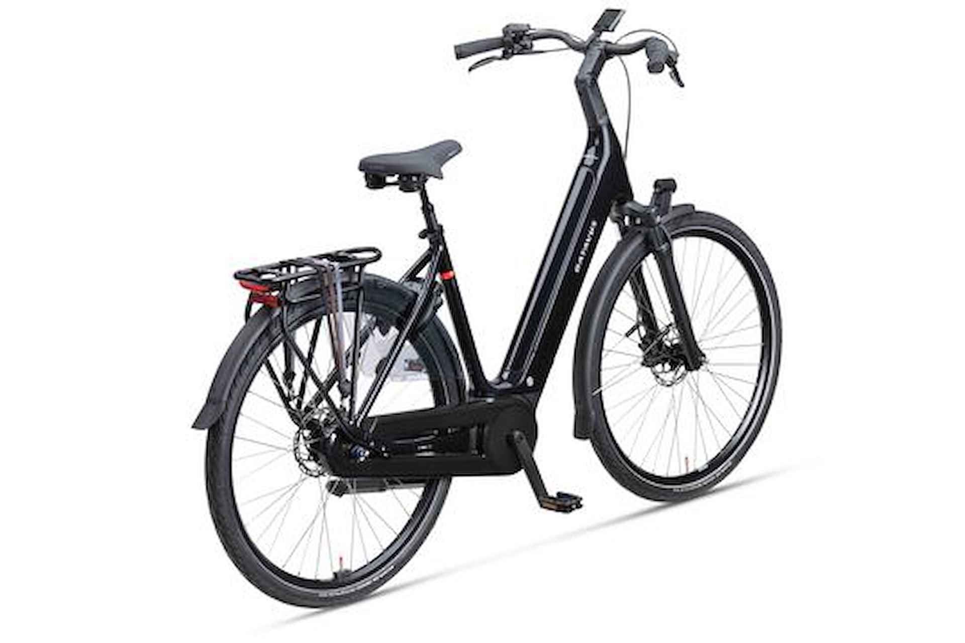 BATAVUS Finez E-Go Power N8 Lageinstap Zwart Glans 53cm 2024