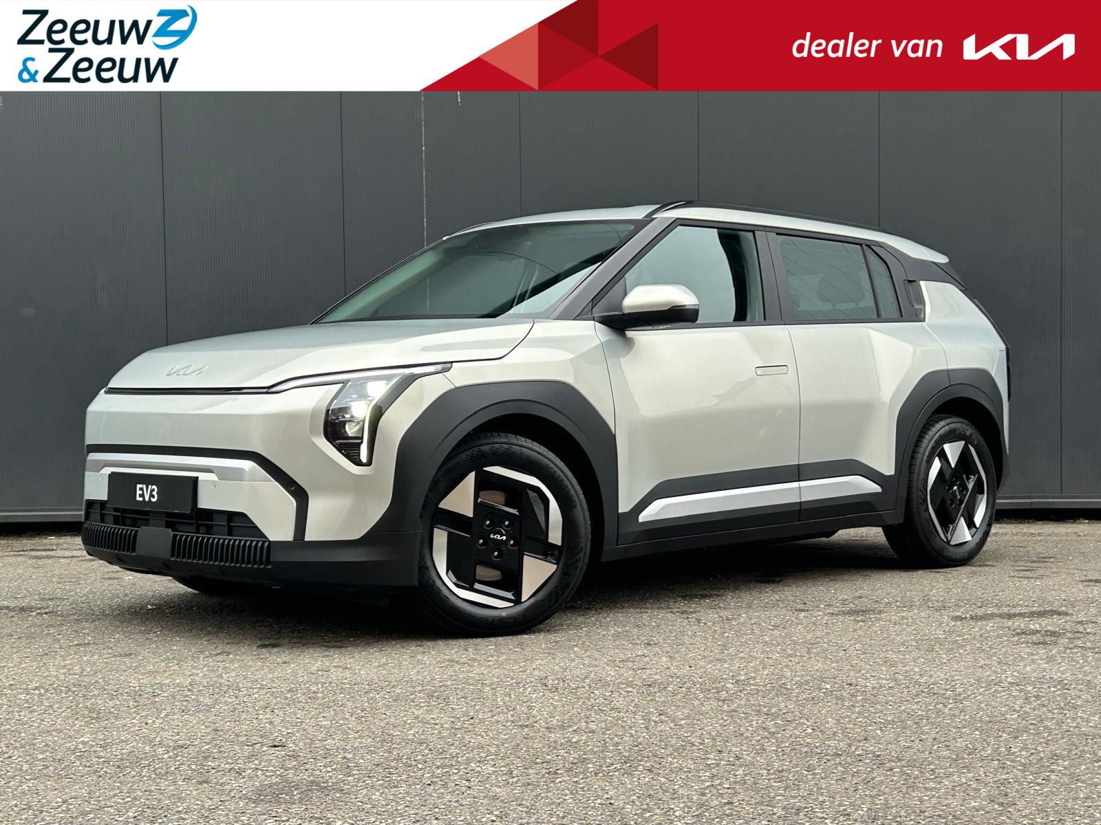 Kia EV3 Air Single Motor 150KW SR PRIVATE LEASE NU VANAF 359.- PER MAAND INCLUSIEF SEPP SUBSIDIE EN LOYALITEIT ACTIE | Nu te bestellen |  Nu te bestellen vanaf € 36.995 INCLUSIEF KLEUR KEUZE