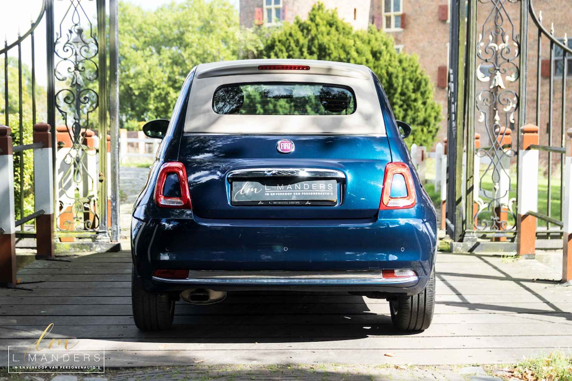 Fiat 500C 1.2 Lounge 2018 BLAUW | Cabrio | Nieuwe distributieriem - 11/22