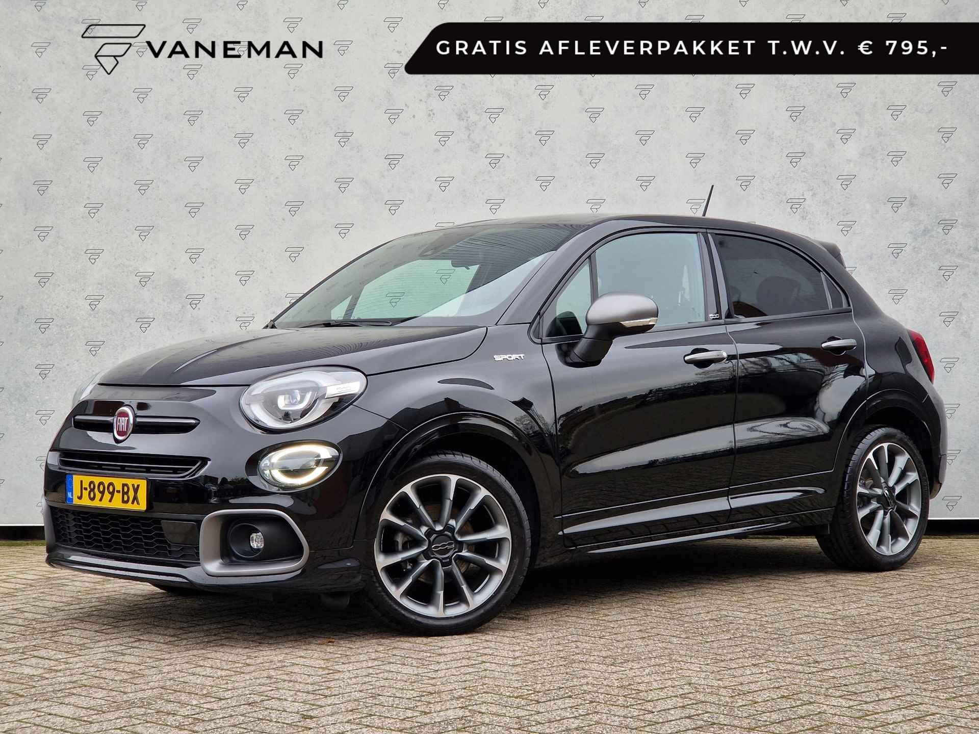 Fiat 500 X 1.0 GSE Sport | Navi | Camera | Stoelverwarming | PDC | LED | Key-Less | - 1/28