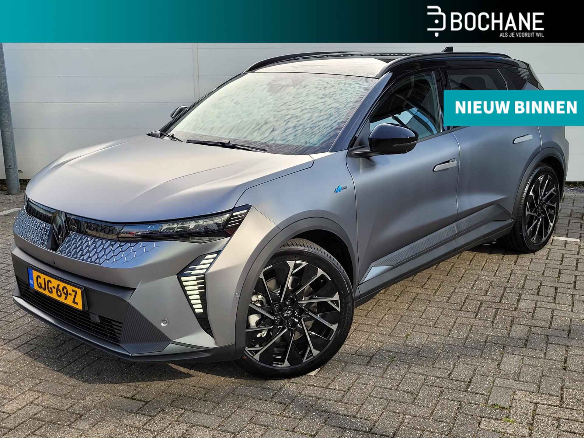 Renault Scenic E-Tech EV87 long range esprit Alpine | Beschikbaar per 11/2024! | Solarbay Panoramadak | Google Navi | Elektrische Achterklep | Stoel + Stuurverwarming | Groot Accupakket! - 1/36