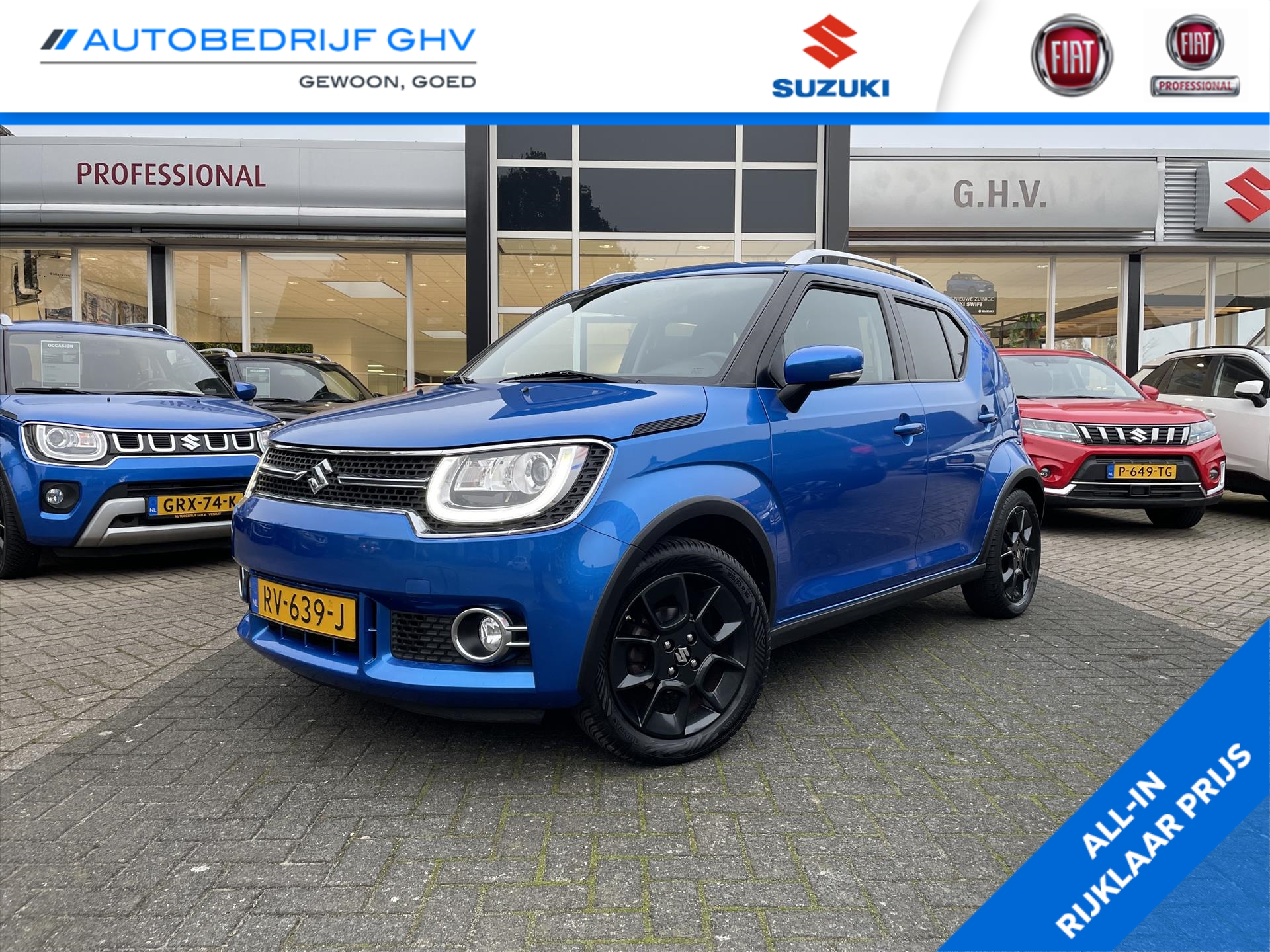 SUZUKI Ignis 1.2 Dualjet 90pk Smart Hybrid Stijl | Trekhaak | All season banden |