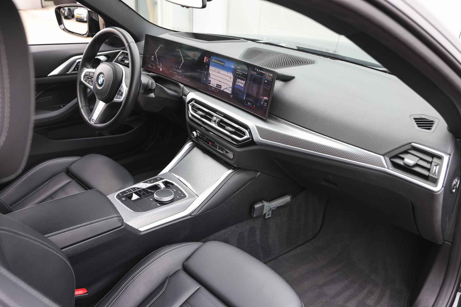 BMW 4 Serie Coupé 430i High Executive M Sport Automaat / LED / Parking Assistant / M Sportonderstel / Live Cockpit Professional / Stoelverwarming / Leder - 10/30