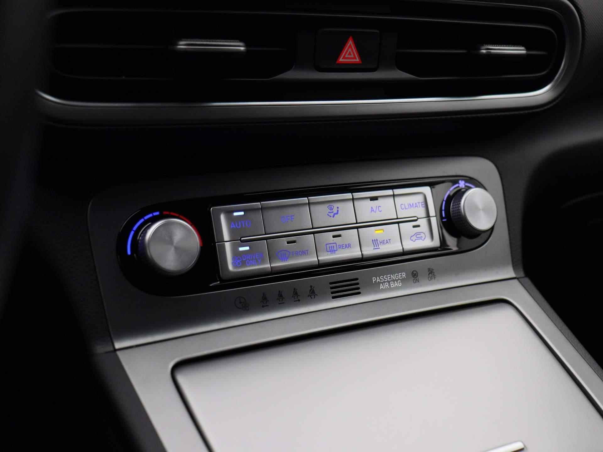 Hyundai Kona EV Fashion 39 kWh | KRELL AUDIO | NAVIGATIE | ACHTERUITRIJCAMERA | APPLE CARPLAY / ANDROID AUTO | CLIMATE CONTROL | PARKEERSENSOREN | LICHTMETALEN VELGEN | LANE ASSIST | - 21/41