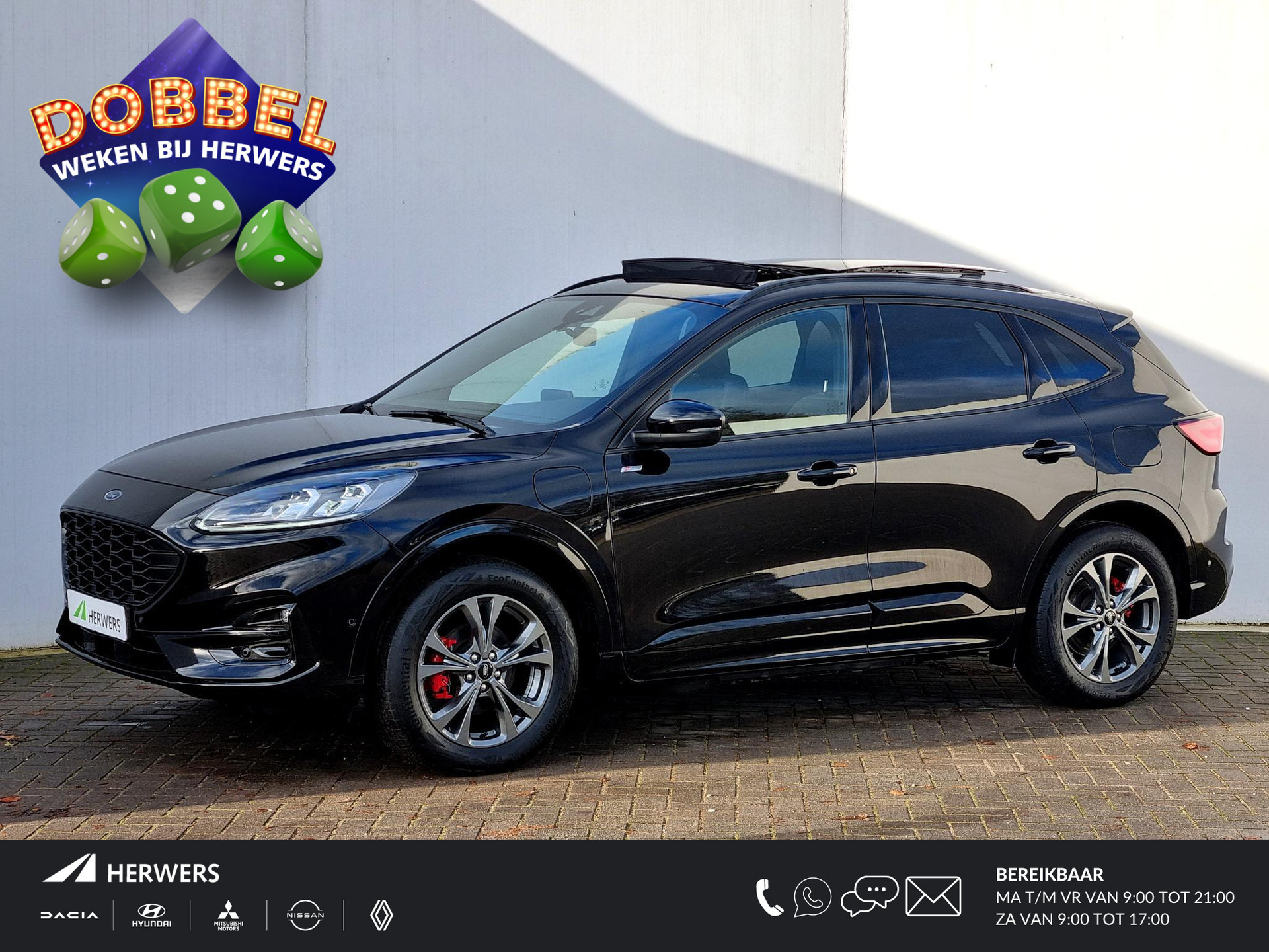 Ford Kuga 2.5 PHEV ST-Line X Automaat / 1500KG Trekgewicht / Panoramadak / Schuif/-Kanteldak / Navigatie / Camera / B&O Audio