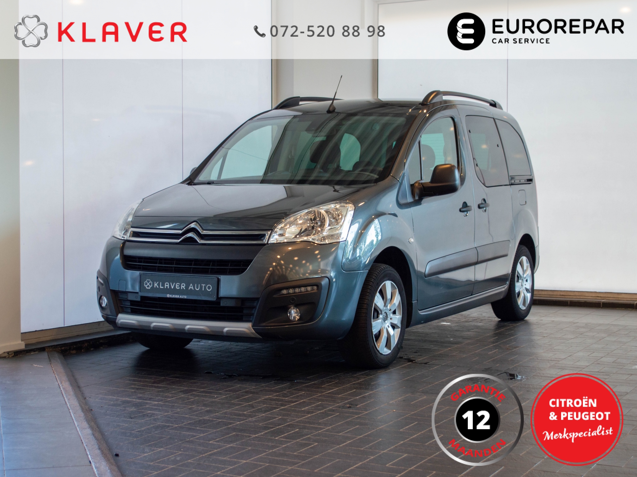 Citroen Berlingo 110PK XTR | Camera | Navi | Climate  | Sens v+a