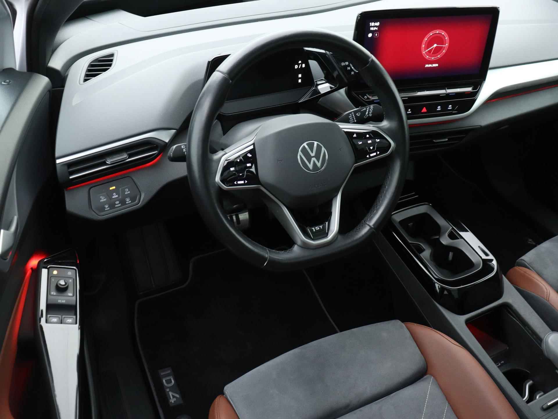 Volkswagen ID.4 First Max 77 kWh 204PK | Memory stoelen met massage | Panoramadak | 360 camera | IQ Light | Navigatie | 21 inch velgen - 4/27