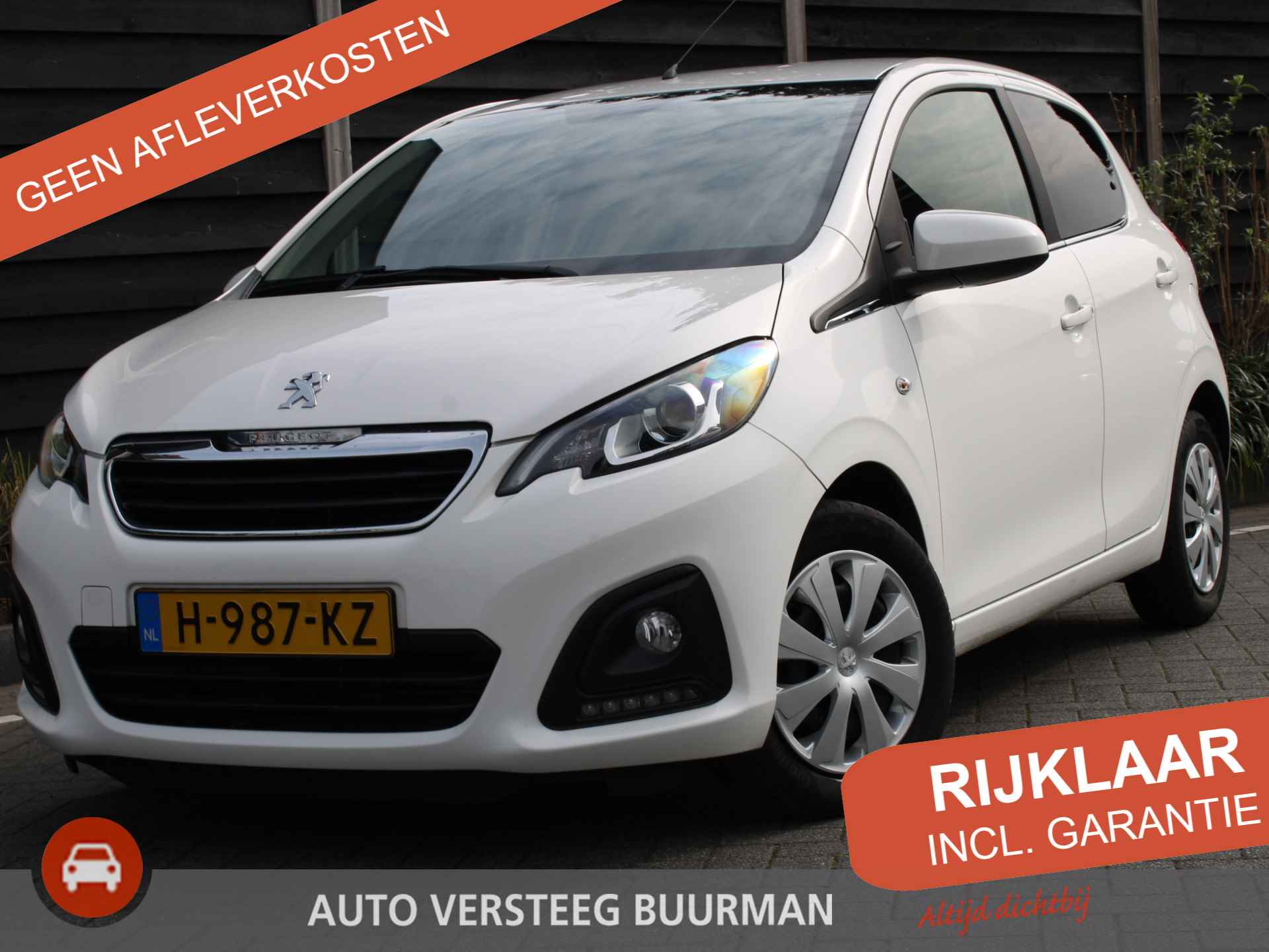 Peugeot 108 BOVAG 40-Puntencheck