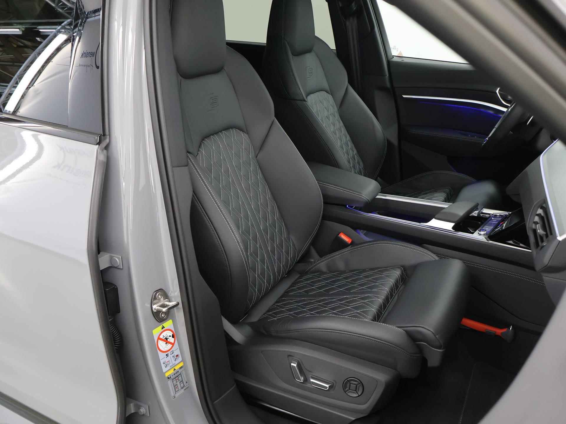 Audi e-tron S-Line quattro 95 kWh | NL Auto | 503pk | Luchtvering | Panoramadak | Matrix Led | Luxe Leder | Navigatie | B&O sound | Head-Up | Airco | Bluetooth | Cruise Control Adaptief | - 11/57