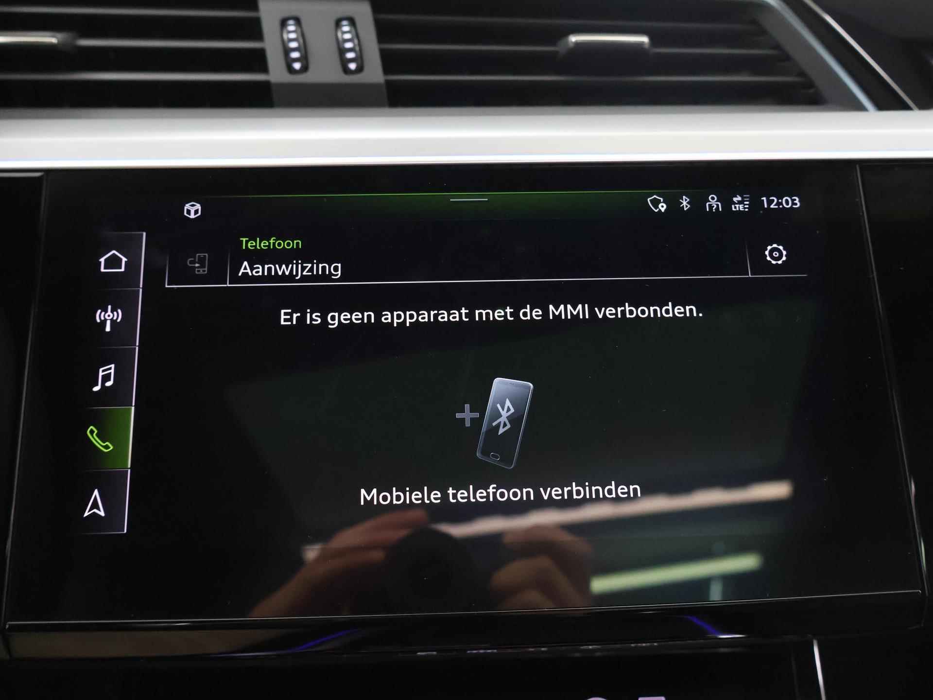 Audi e-tron S-Line quattro 95 kWh | NL Auto | 503pk | Luchtvering | Panoramadak | Matrix Led | Luxe Leder | Navigatie | B&O sound | Head-Up | Airco | Bluetooth | Cruise Control Adaptief | - 19/57