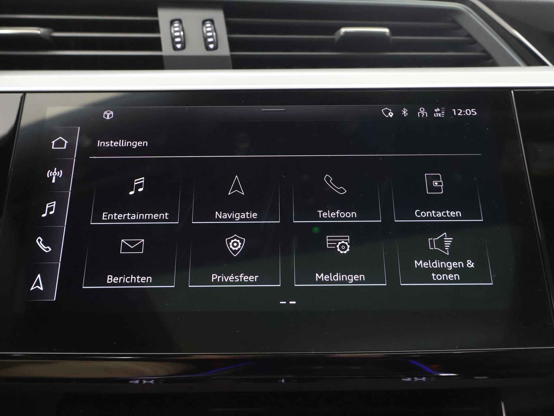 Audi e-tron S-Line quattro 95 kWh | NL Auto | 503pk | Luchtvering | Panoramadak | Matrix Led | Luxe Leder | Navigatie | B&O sound | Head-Up | Airco | Bluetooth | Cruise Control Adaptief | - 25/57