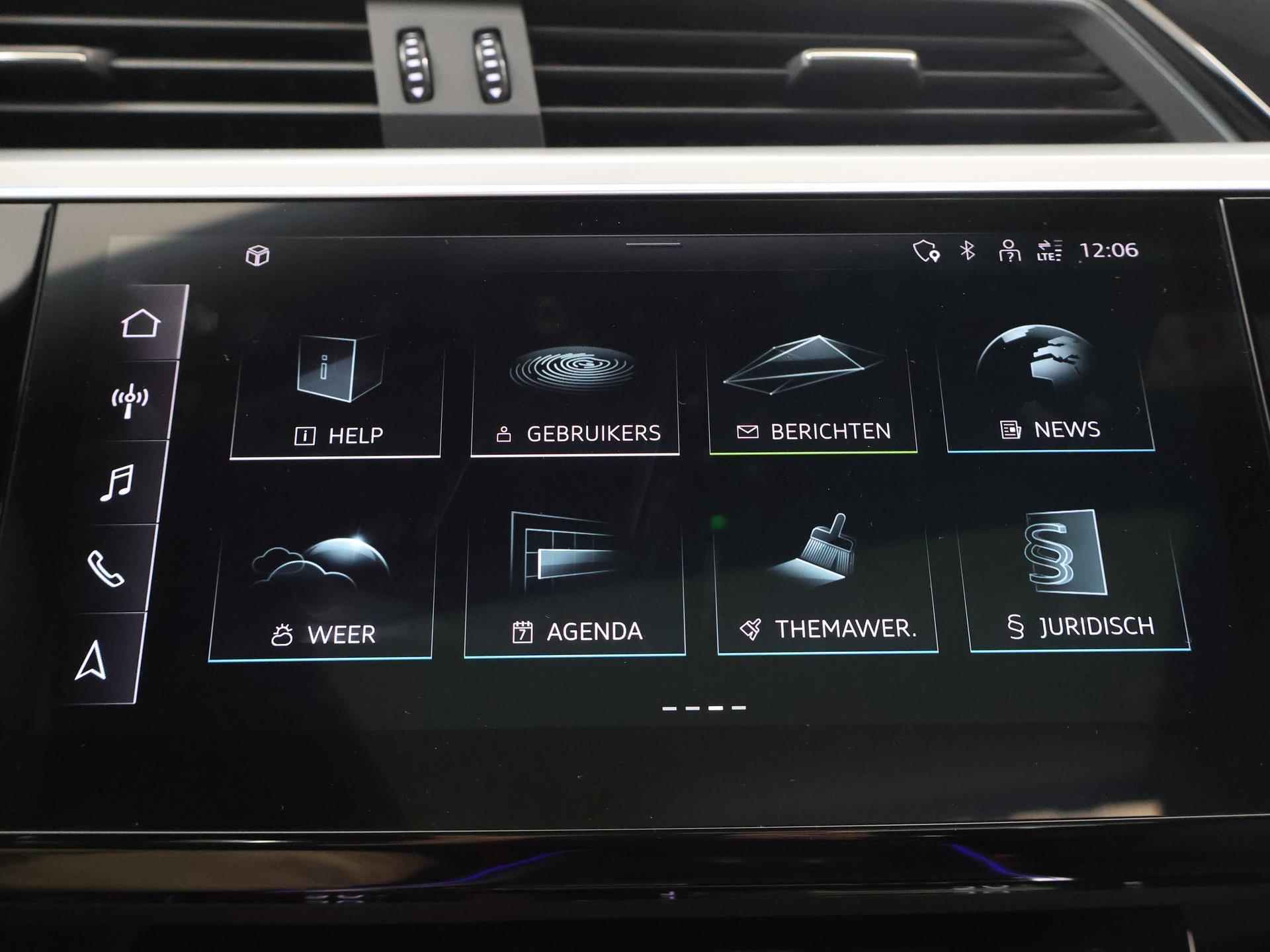 Audi e-tron S-Line quattro 95 kWh | NL Auto | 503pk | Luchtvering | Panoramadak | Matrix Led | Luxe Leder | Navigatie | B&O sound | Head-Up | Airco | Bluetooth | Cruise Control Adaptief | - 28/57