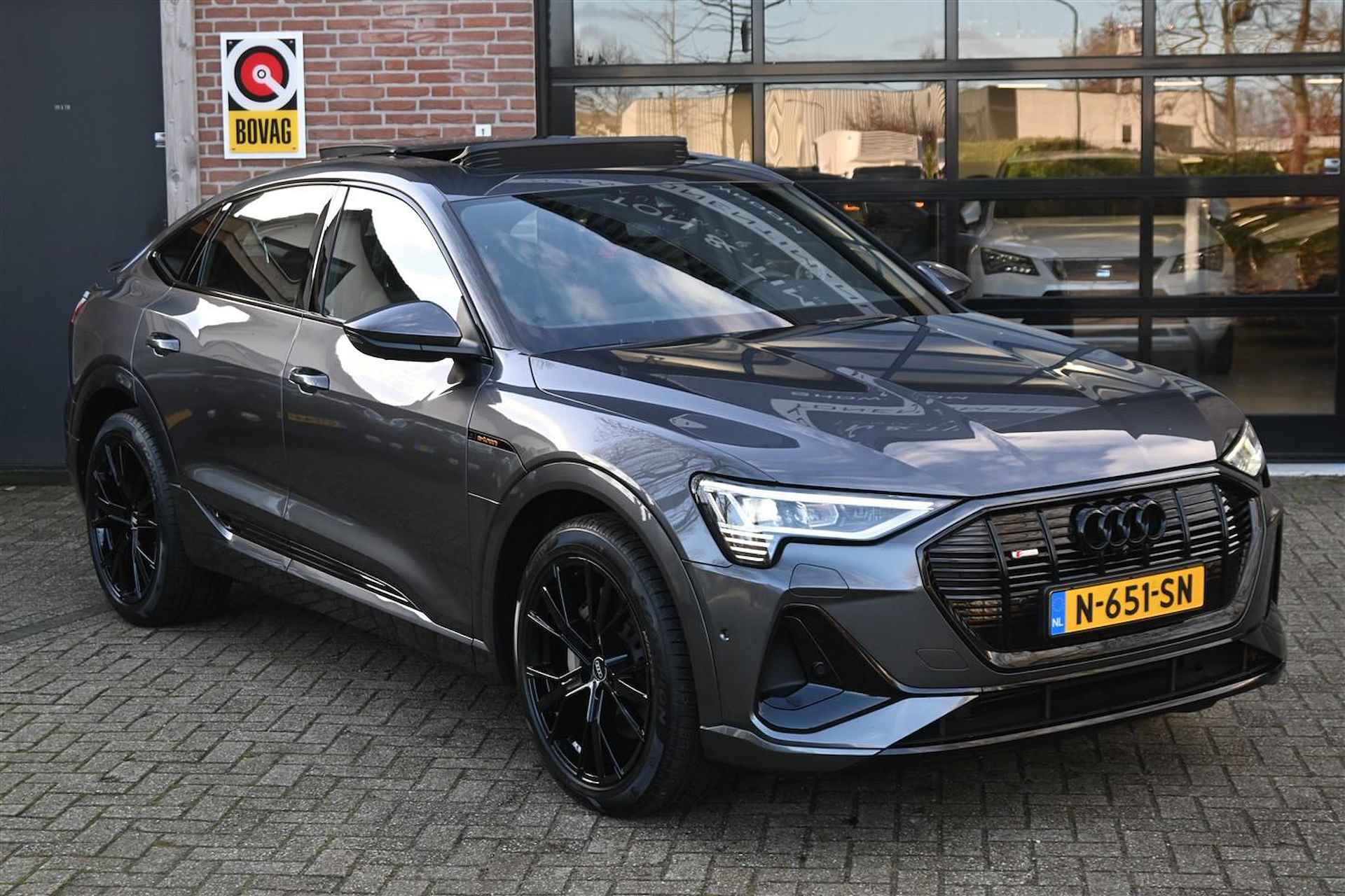 Audi E-tron Sportback 55 quattro S Edition 95 kWh S-Line Pano Leder B&O - 13/51