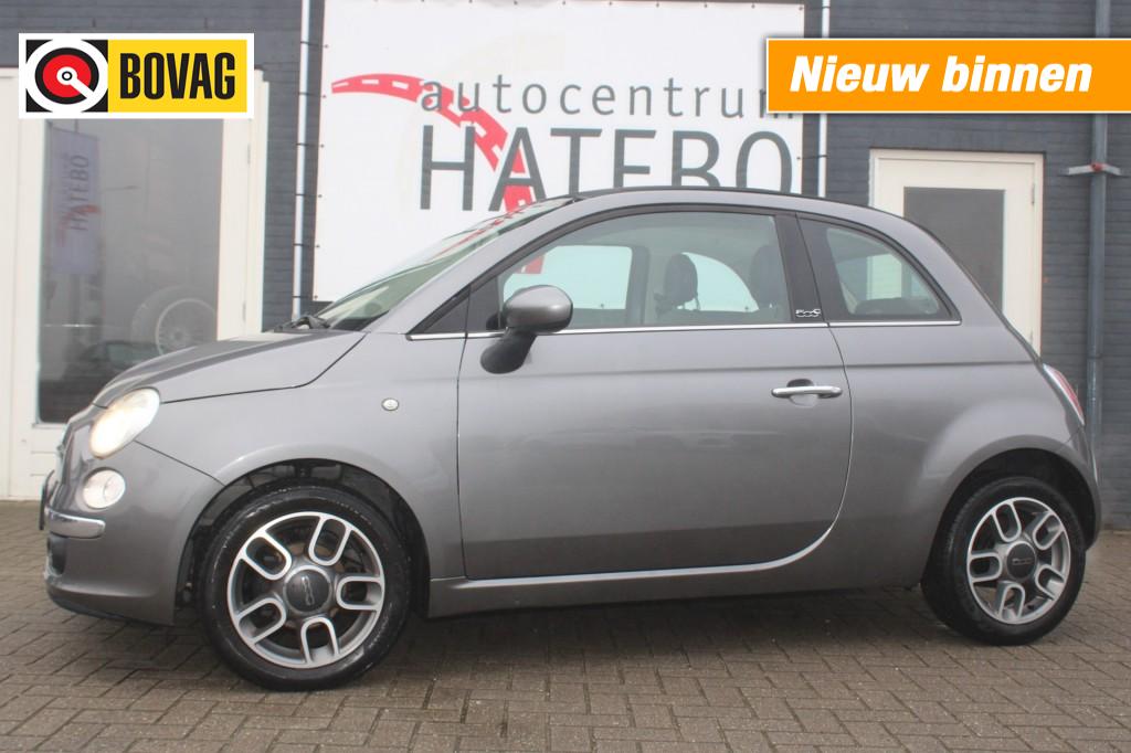 FIAT 500 1.2 LOUNGE Cabrio Airco LM 16 Supermooi!