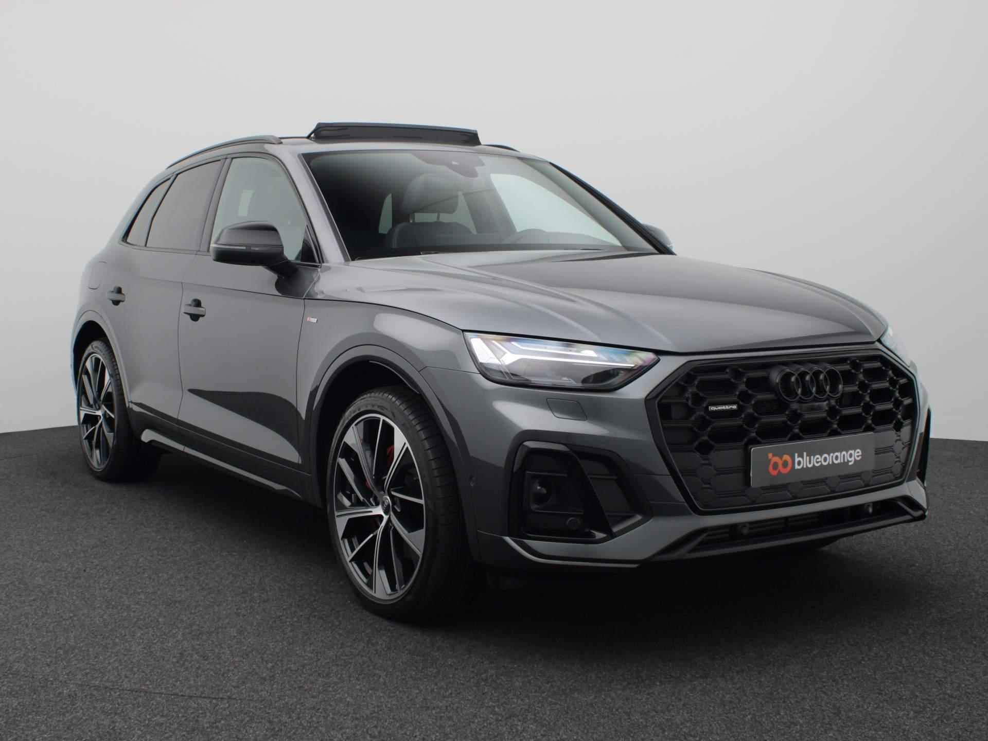 Audi Q5 55 TFSI e S edition Quattro 367PK S-Tronic Luchtvering, matrix led, 360gr. camera, side assist, Panoramadak, trekhaak, Bang&Olufsen audio, adaptive cruise, stoelverwarming, massagestoelen, keyless, 20" lichtmetaal - 12/62