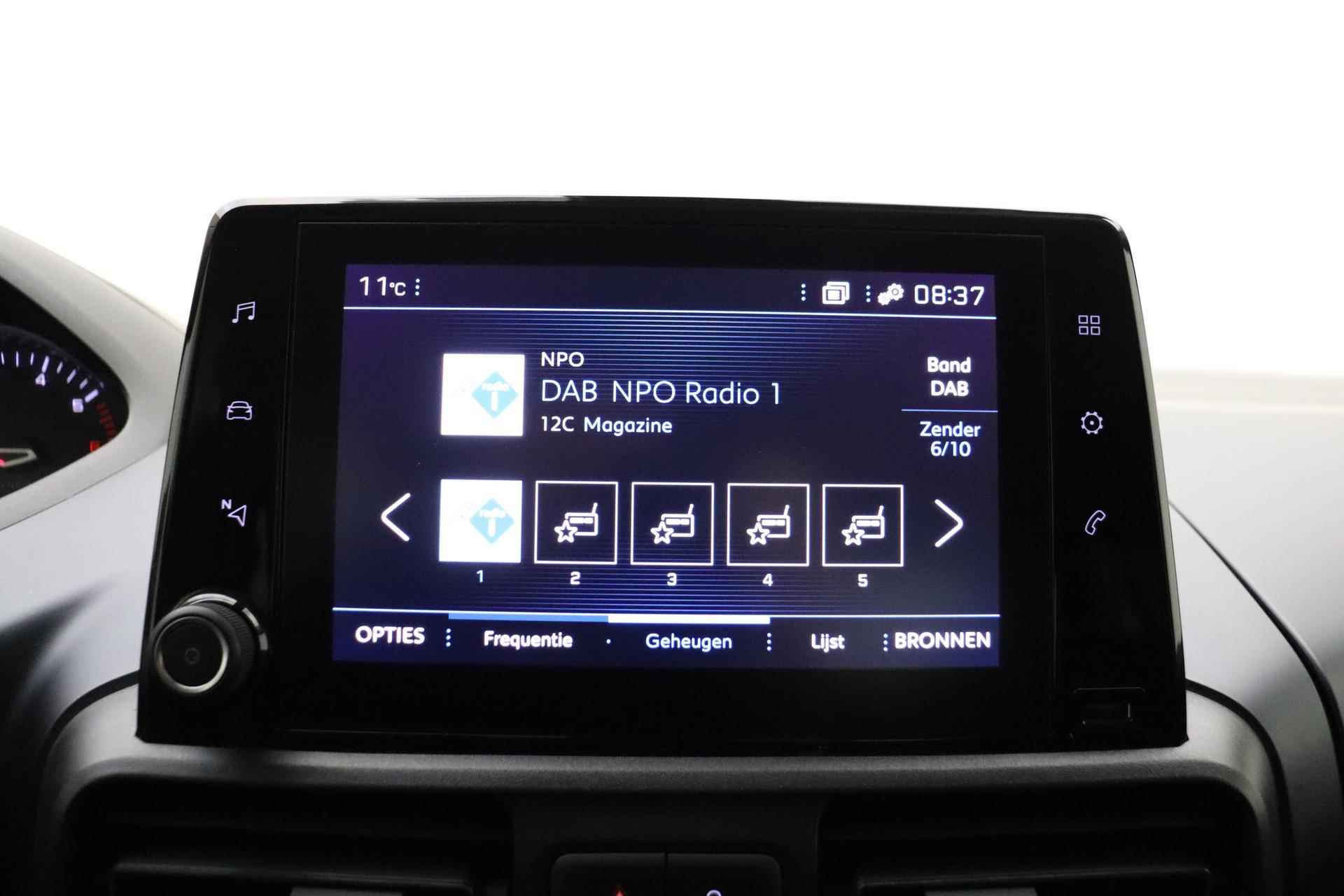 Peugeot Rifter 1.2 Puretech Allure 110 Pk | Camera Achter | Navigatie | Cruise Control | DAB Radio | Airco | LED Dagrij verlichting - 24/35