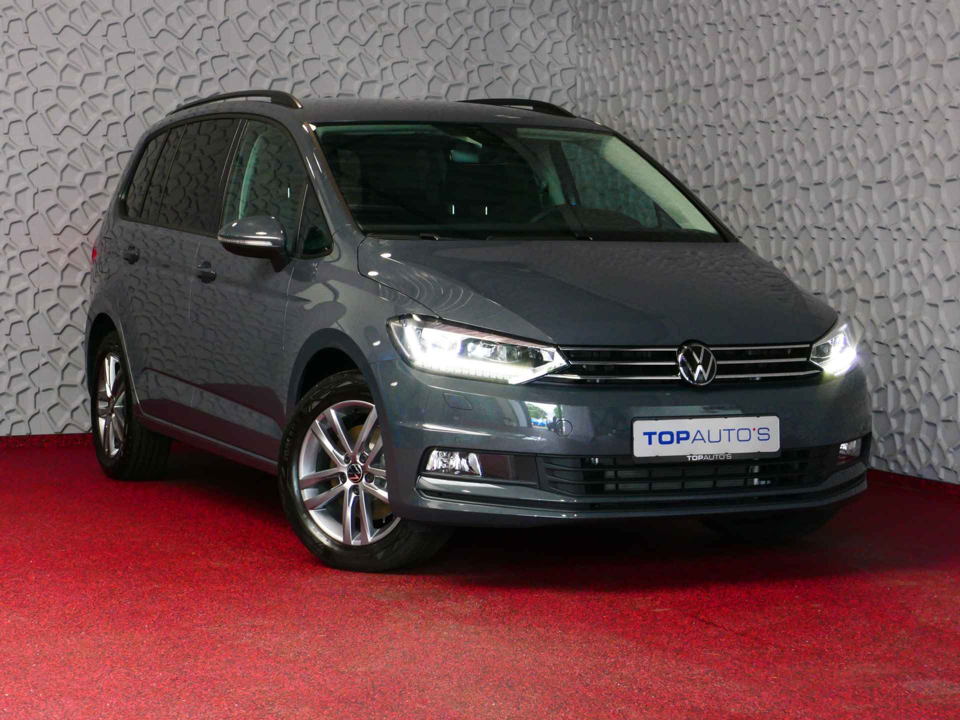 Volkswagen Touran 1.5 TSI ✅NIEUWE AUTO✅ 150PK NIEUWE AUTO! 7P CAMERA LED ELEK.KLEP VIR.COCKPIT DODE.HOEK DET. STOELVERW KEYLESS 7P 7PERS 2024 70 BIJNA NIEUWE VOLKSWAGEN'S UIT VOORRAAD LEVERBAAR - 3/83