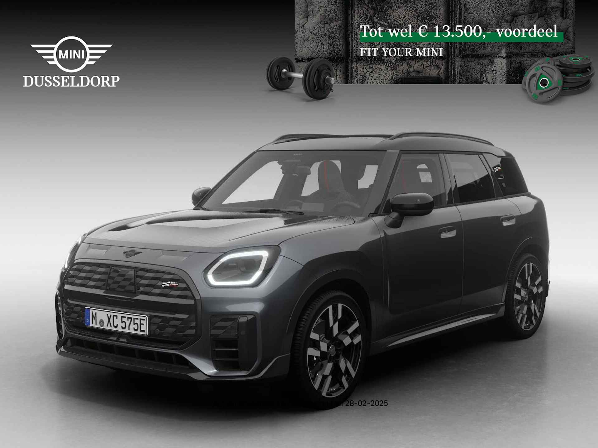 MINI Countryman E John Cooper Works Pakket M Plus PRIVATE LEASE EUR 699,- (48 mnd/10.000 km)