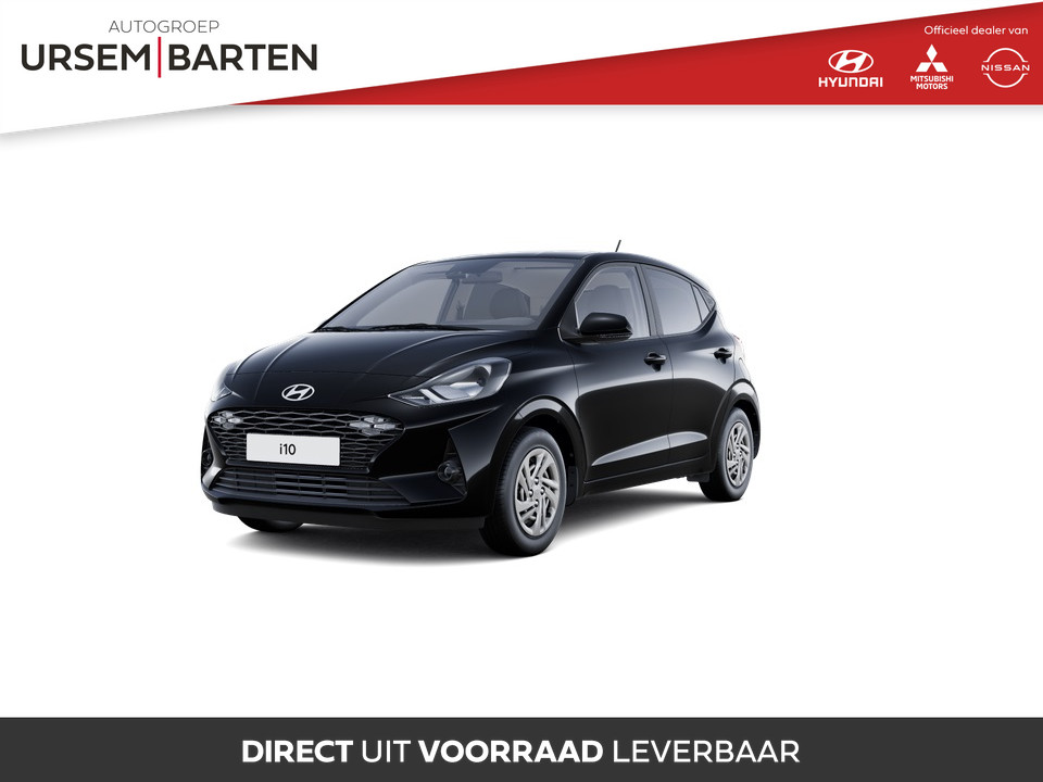 Hyundai i10 1.0 Comfort | VAN €20.790 VOOR €19.145 Phantom Black bij viaBOVAG.nl