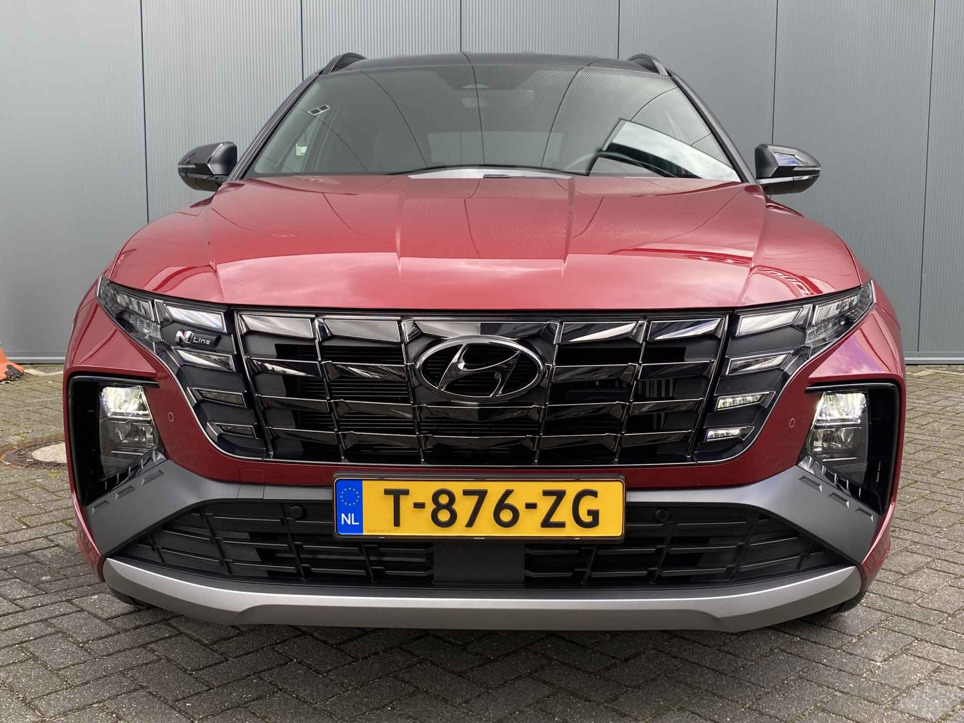 Hyundai Tucson 1.6 T-GDI PHEV 265pk N-Line 4WD Automaat | Leder | Camera | Keyless | Full-Led | Navigatie | Alcantara | Krell Audio | 20" Licht - 4/28