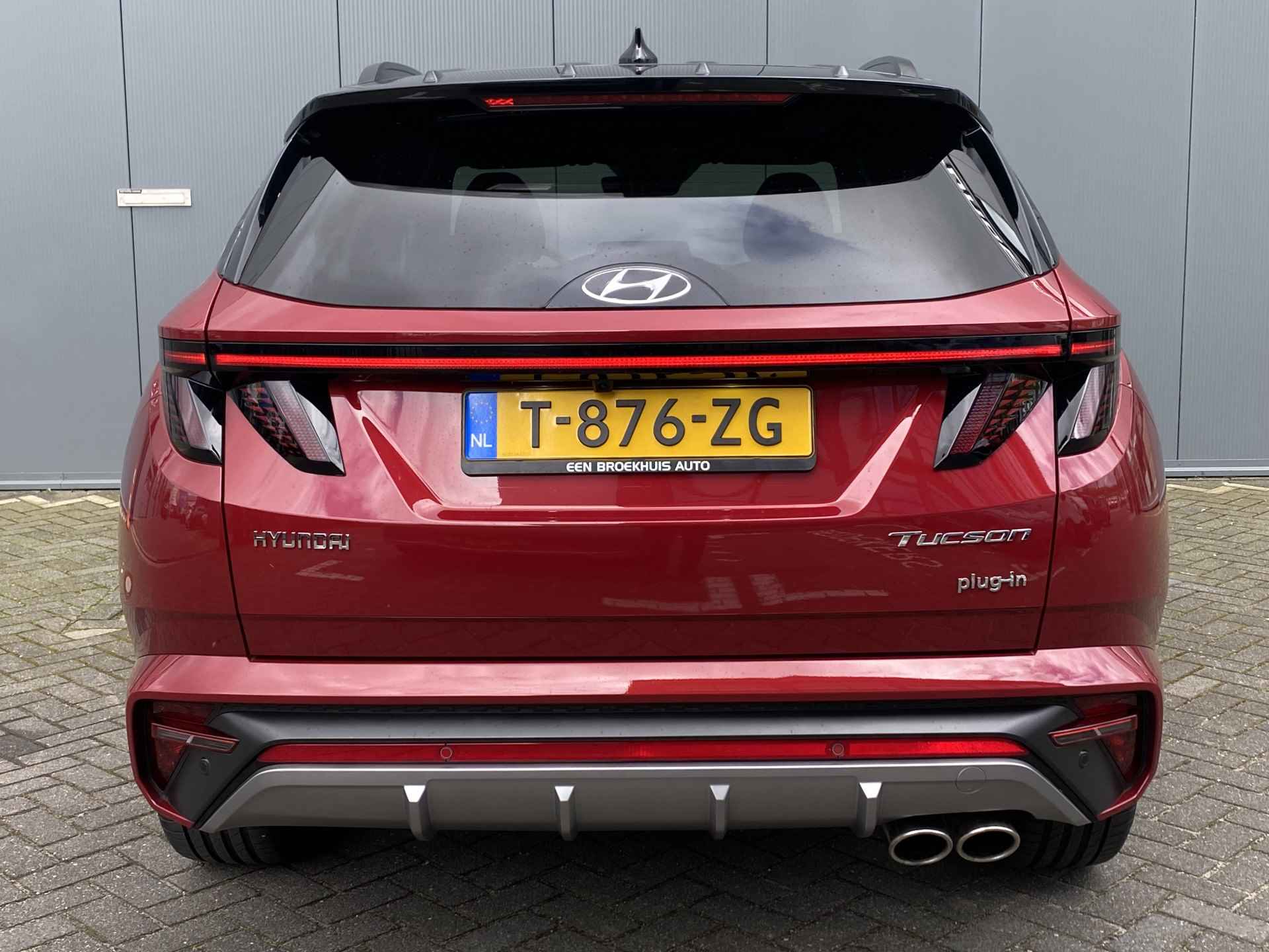 Hyundai Tucson 1.6 T-GDI PHEV 265pk N-Line 4WD Automaat | Leder | Camera | Keyless | Full-Led | Navigatie | Alcantara | Krell Audio | 20" Licht - 5/28