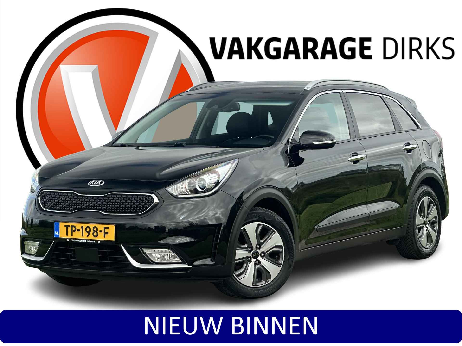 Kia Niro 1.6 GDi Hybrid ✅ Leder ✅ ACC ✅ Carplay - 1/34