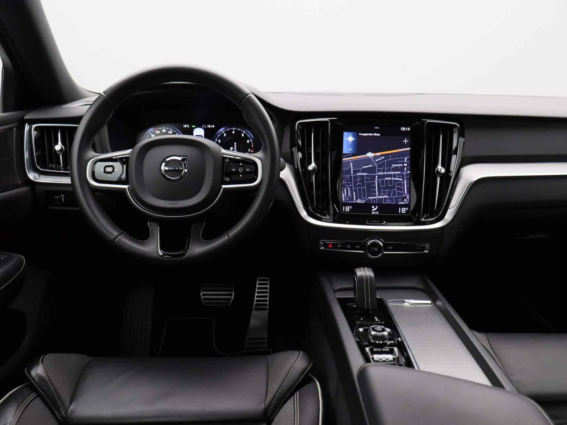 Volvo S60 2.0 B3 R-Design Aut. | Panoramadak | Harman Kardon | memory seats | Leder | Navigatie | Camera | ECC | PDC | Schuifdak | LED | - 8/40