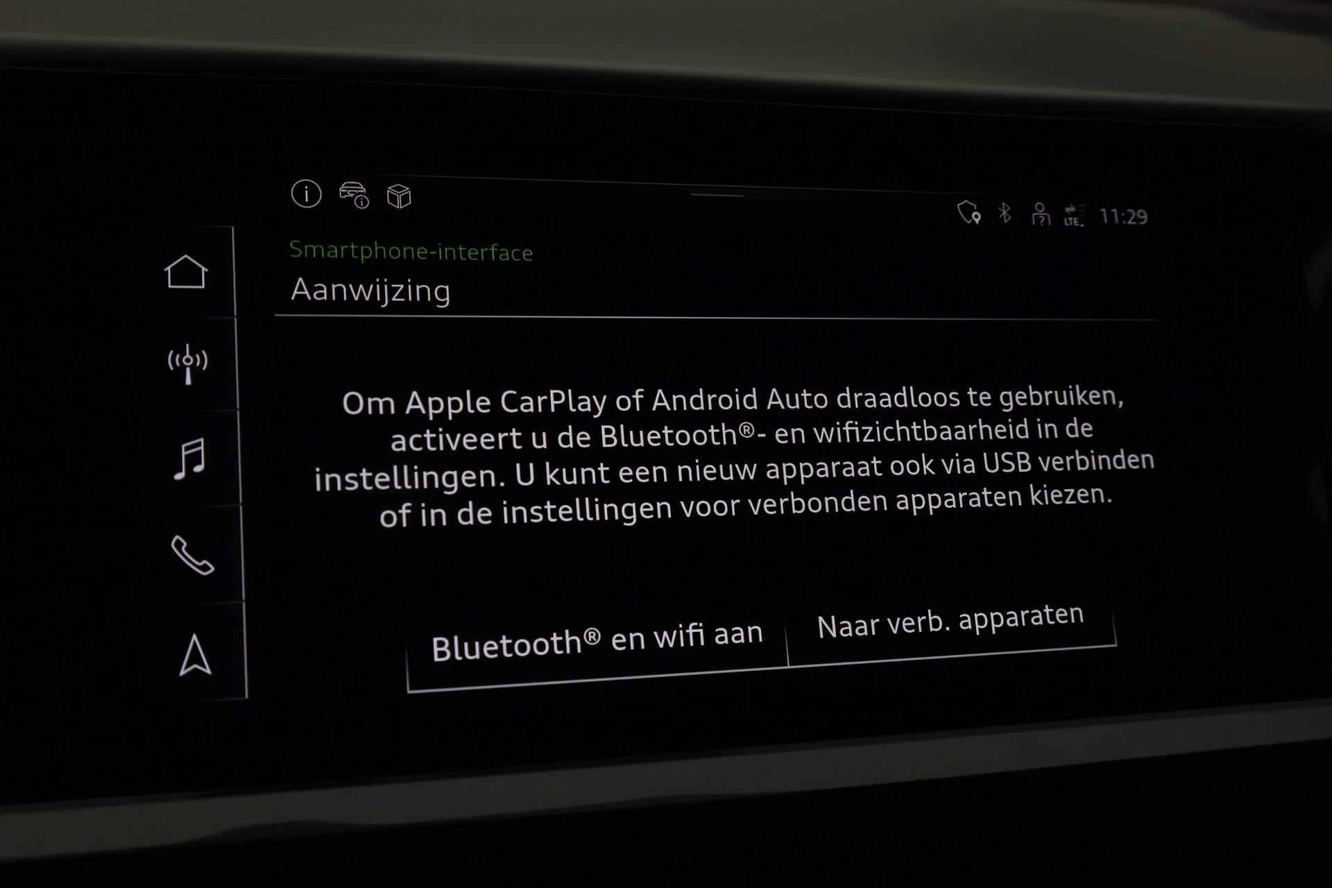 Audi Q4 e-tron 40 204PK Launch edition S Competition 77 kWh / S-Line | Pano | Trekhaak | Warmtepomp | Matrix LED | HUD | SONOS | Keyless | Camera | Navi | Stoelverwarming | ACC - 12/52