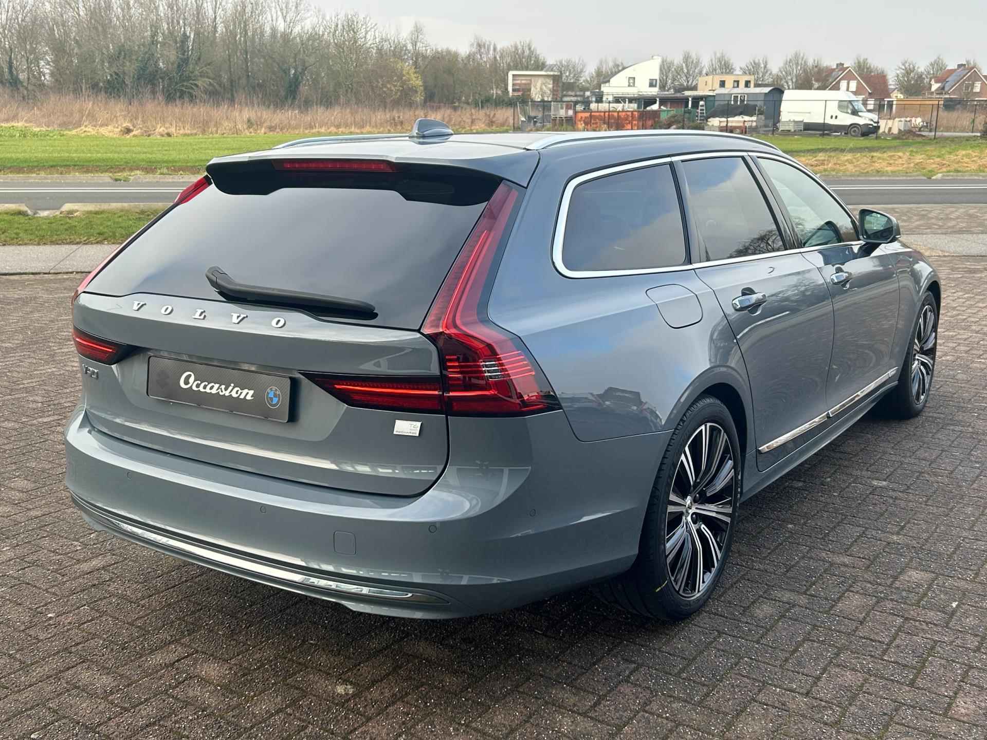 Volvo V90 2.0 T6 Plug-in Hybrid AWD Recharge Inscription - Bowers & Wilkins - Panorama - Trekhaak - Google - Face Lift - 6/24