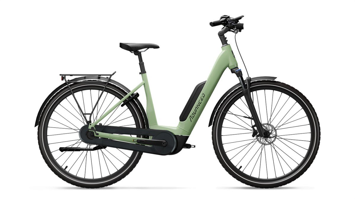 Advanced Ebike Das Original TOUR Plus Wave 50 / Basil Green Act Pl. 50 / 545 / Lage instap Basil Green 50cm 2025