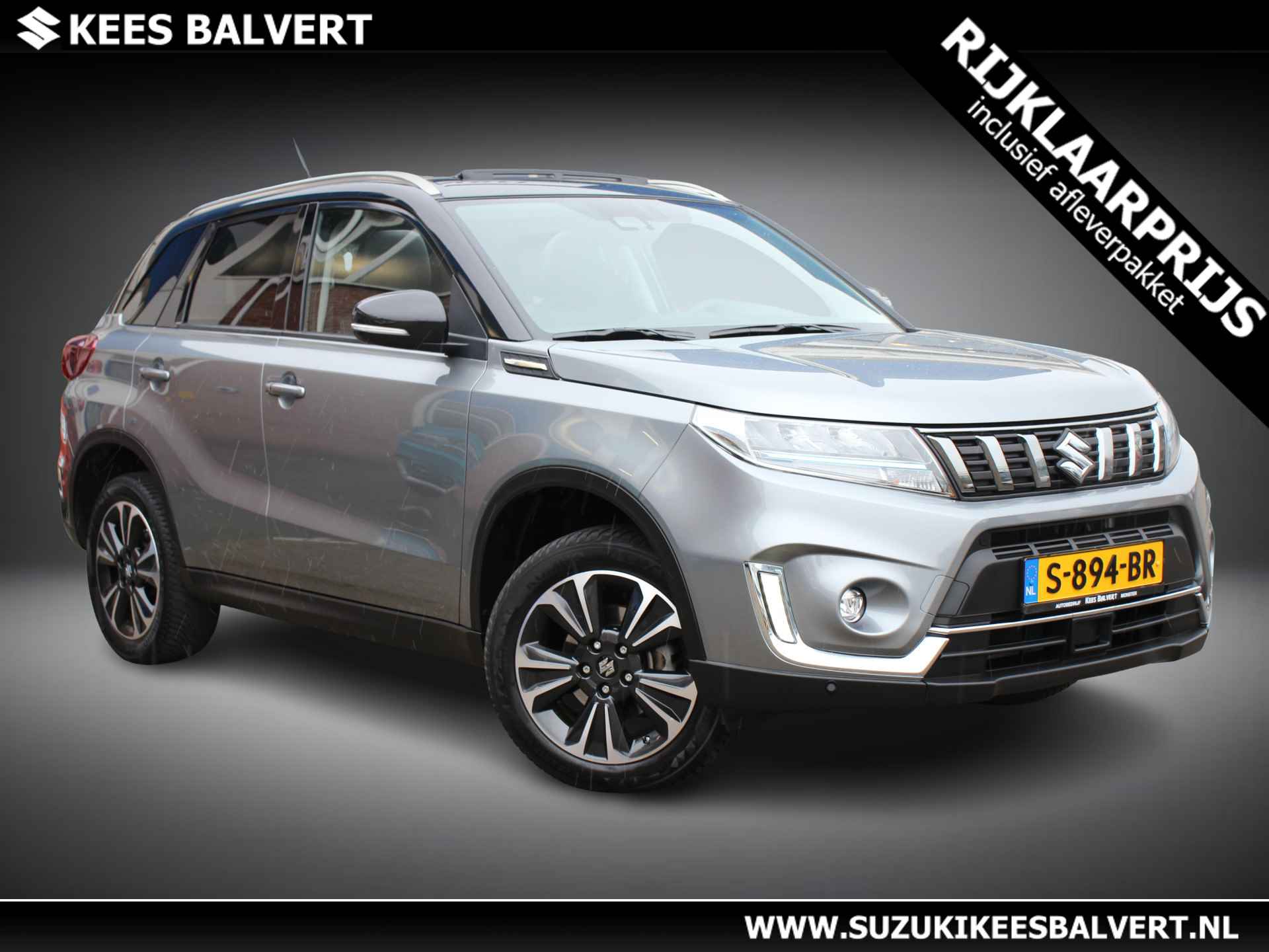 Suzuki Vitara 1.5 Style Hybrid Automaat | Trekhaak | Opendak | 6 jaar garantie |