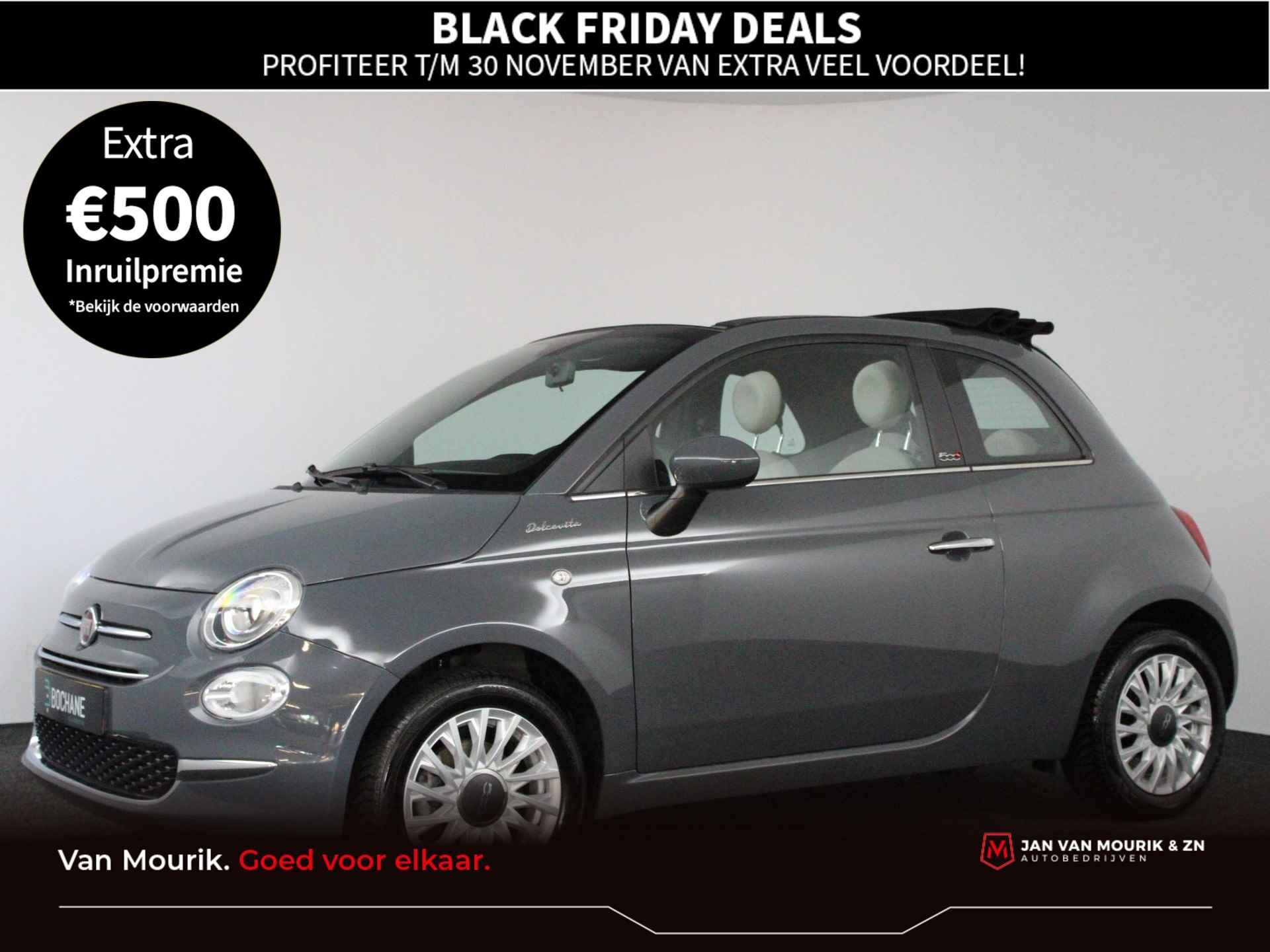 Fiat 500C BOVAG 40-Puntencheck