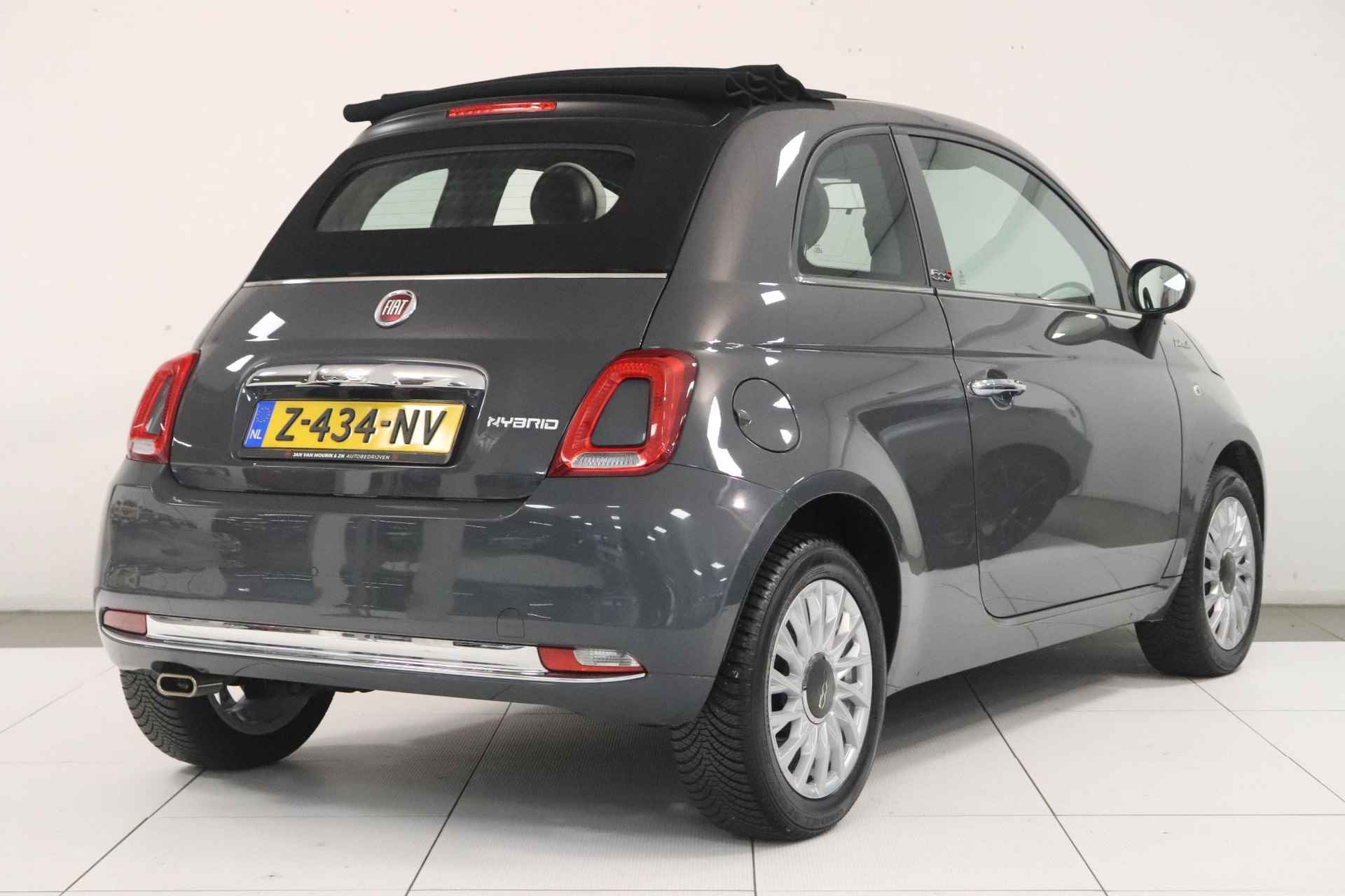 Fiat 500C 1.0 Hybrid 70 Dolcevita  | Parkeersensoren | Cruise Control | Bluetooth | - 3/32