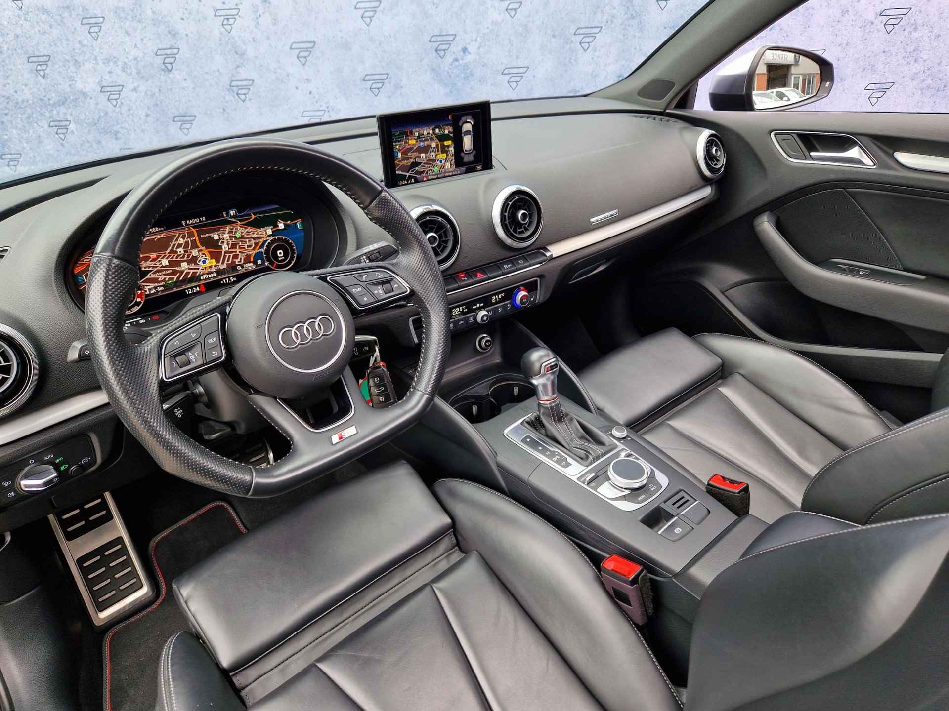 Audi S3 Sportback 2.0 TFSI S3 quattro Pro Line Plus Automaat | Panoramadak | Virtual Cockpit | Leder | Apple CarPlay/Android Auto | Navi | Clima | PDC | Cruise | LED | - 4/28