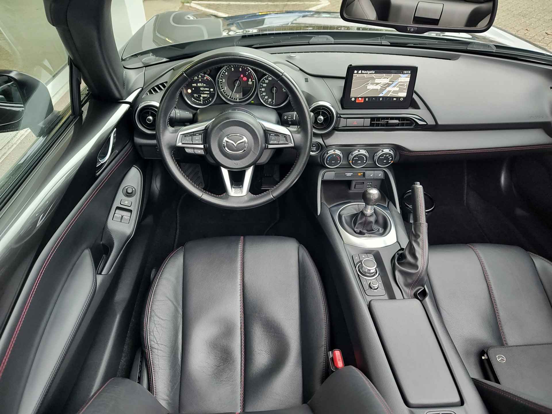 Mazda MX-5 1.5 SKYACTIV-G 132 GT-M Leder | Bose | Camera | Stoelverwarming - 12/38