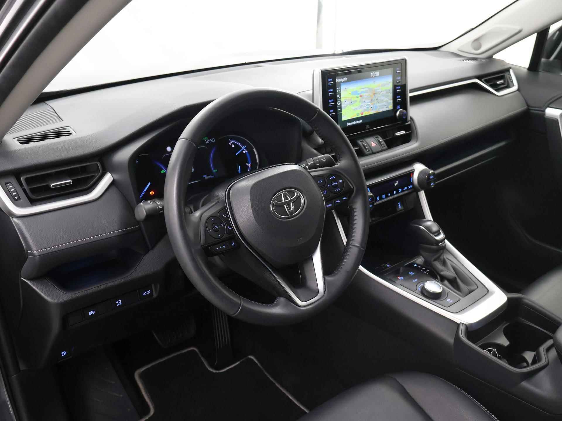 Toyota RAV4 2.5 Hybrid AWD Bi-Tone  Keyless go | Navigatie | Airco | JBL Audio | Apple CarPlay | Lederen Interieur | Stoelverwarming | Ele. stoelen + Geheugen | - 8/49