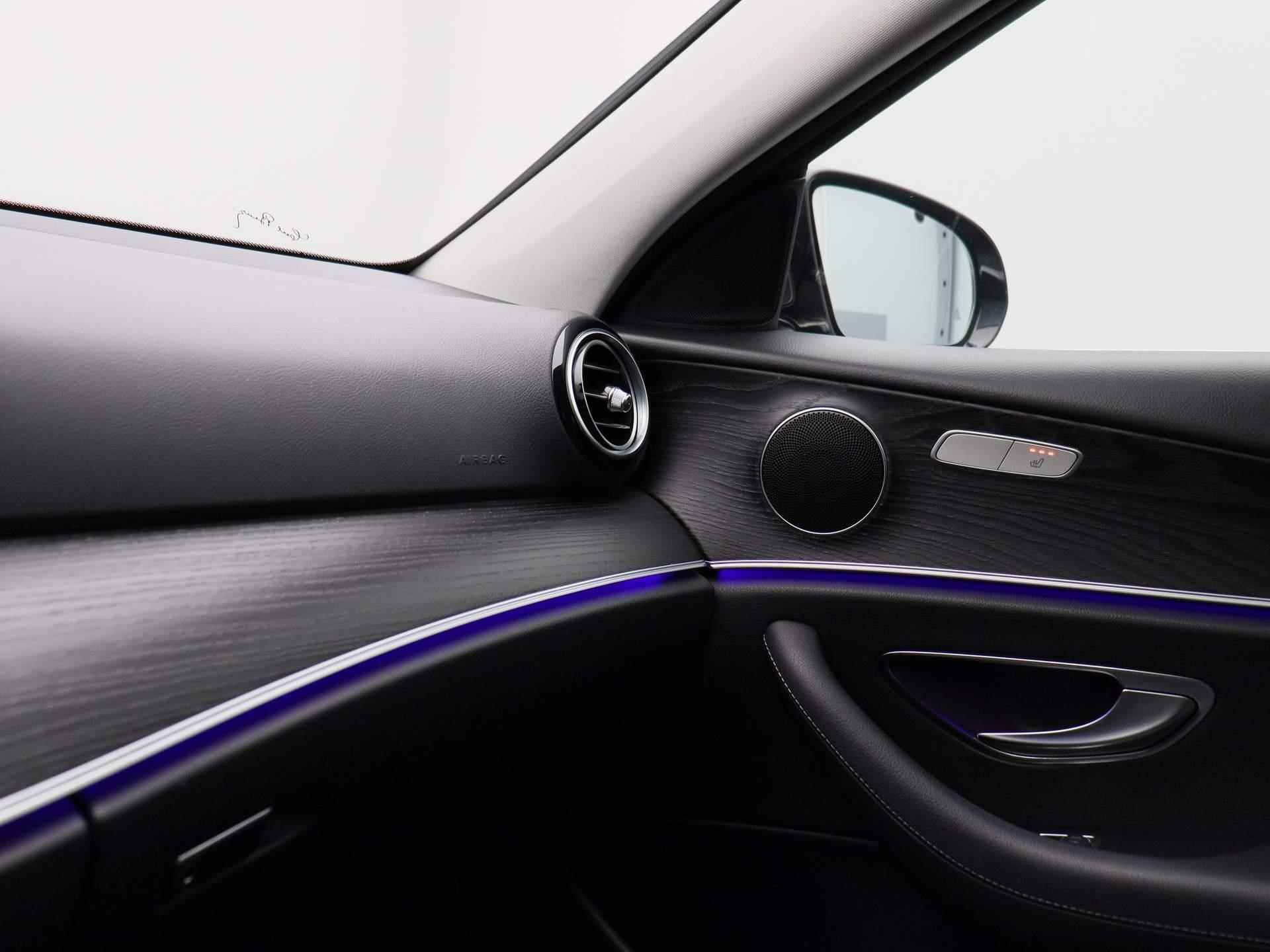 Mercedes-Benz E-klasse 200 Business Solution | Navi | Cruise | Camera | PDC V+A | Ambient Light | LED | Sport Stoelen | Half-Leder | 12 Maand Bovag Garantie! | - 27/40