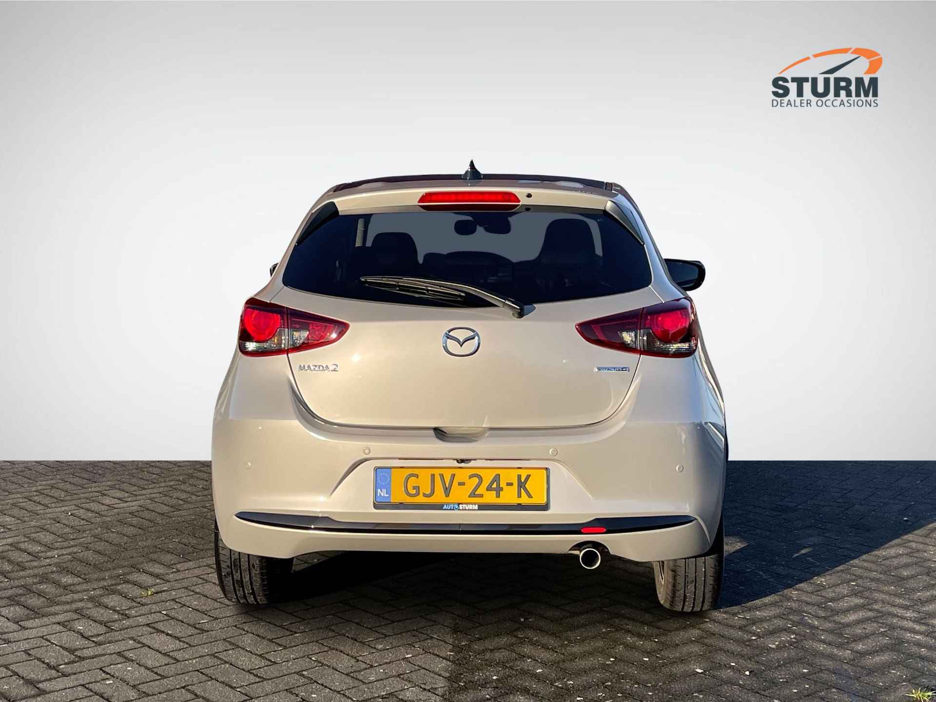 Mazda 2 1.5 SkyActiv-G 90 Homura Aka NL-Auto, 1e Eigenaar! | Navigatie | 360° Camera | Adapt. Cruise Control | Head-Up Display | Stuur- + Stoelverwarming | Rijklaarprijs! - 5/30