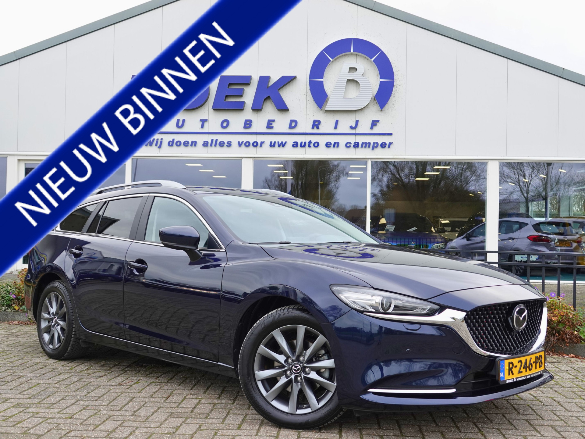 Mazda 6 Sportbreak 2.0 SkyActiv-G 165 Business VOL LEER | TREKH. | HUD | NAVI | BLIS | 360 CAMERA