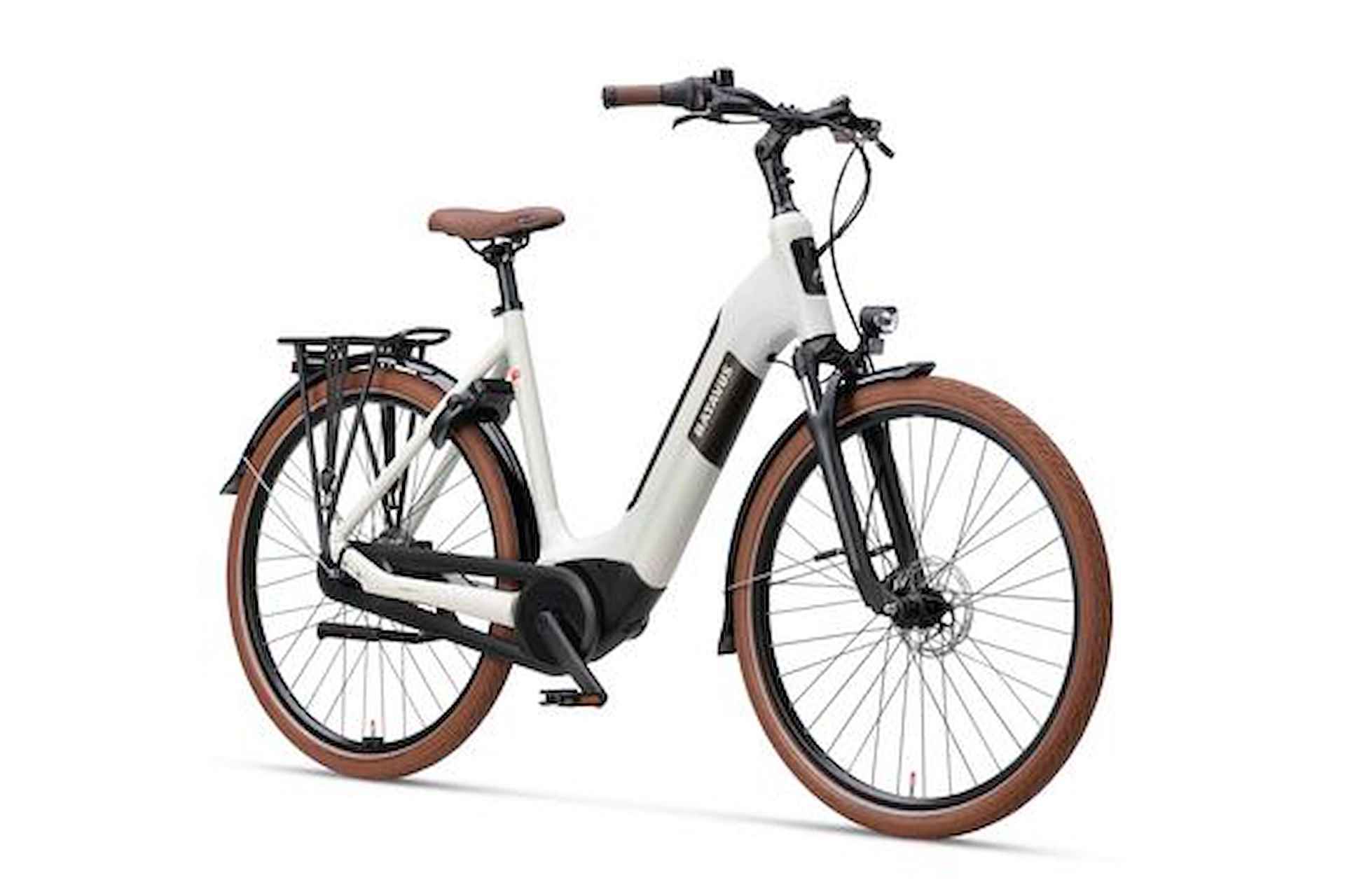 BATAVUS Altura E-Go Power Lageinstap Lichtgrijs Mat 56cm 2025