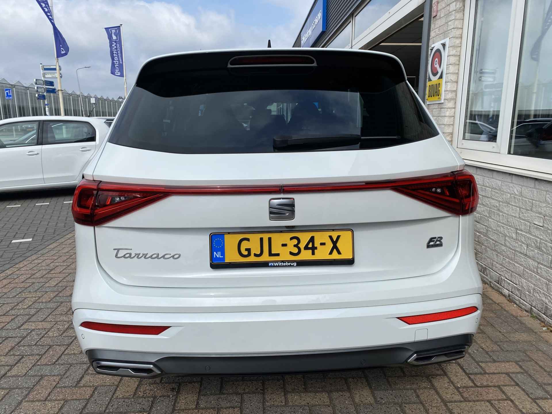 SEAT Tarraco 1.4 TSI e-Hybrid PHEV FR / AUTOMAAT/ 360 CAMERA/ PARK. SENSOREN/ LED/ DODE HOEK/ KEYLESS/ MEMORY SEATS/ STOEL VERWARM. V EN A/ STUUR VERWARM./ ADAPT. CRUISE/ APP CONNECT/ NAVI/ CLIMA/ DAB/ 19" LMV/ - 47/54