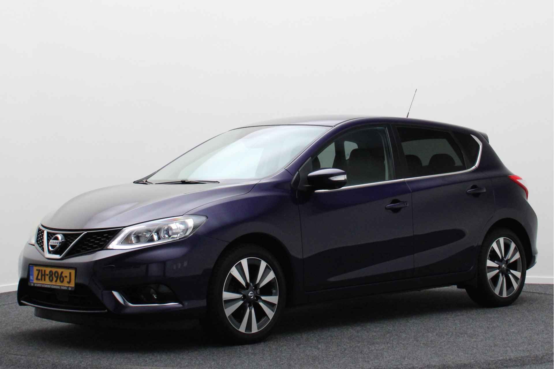 Nissan Pulsar 1.2 DIG-T Tekna Automaat LED, 360° Camera, Leer, Navigatie, Cruise, Stoelverw., Keyless, Trekhaak, 17'' - 14/46