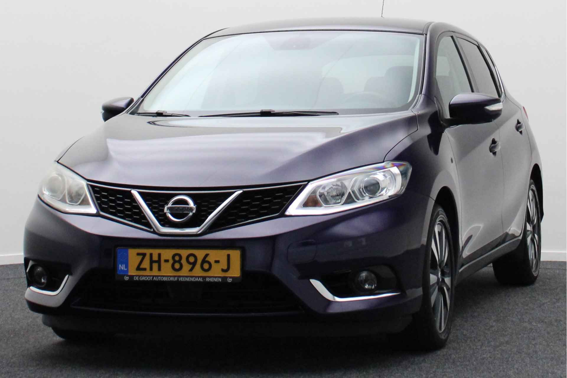 Nissan Pulsar 1.2 DIG-T Tekna Automaat LED, 360° Camera, Leer, Navigatie, Cruise, Stoelverw., Keyless, Trekhaak, 17'' - 21/46