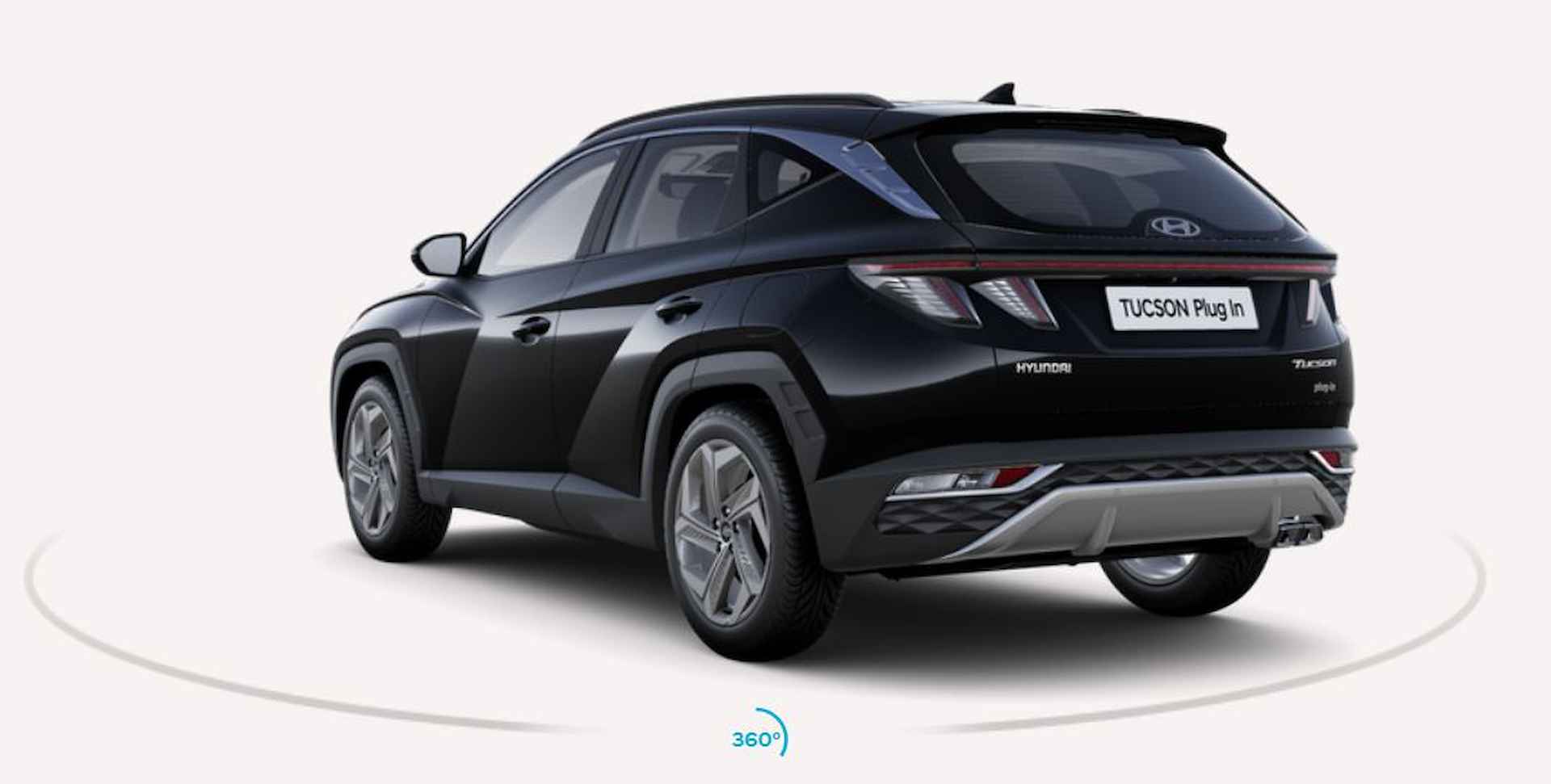 Hyundai Tucson 1.6 T-GDI PHEV Comfort Smart 4WD VAN €49.730 VOOR €41.297 Phantom Black - 3/22