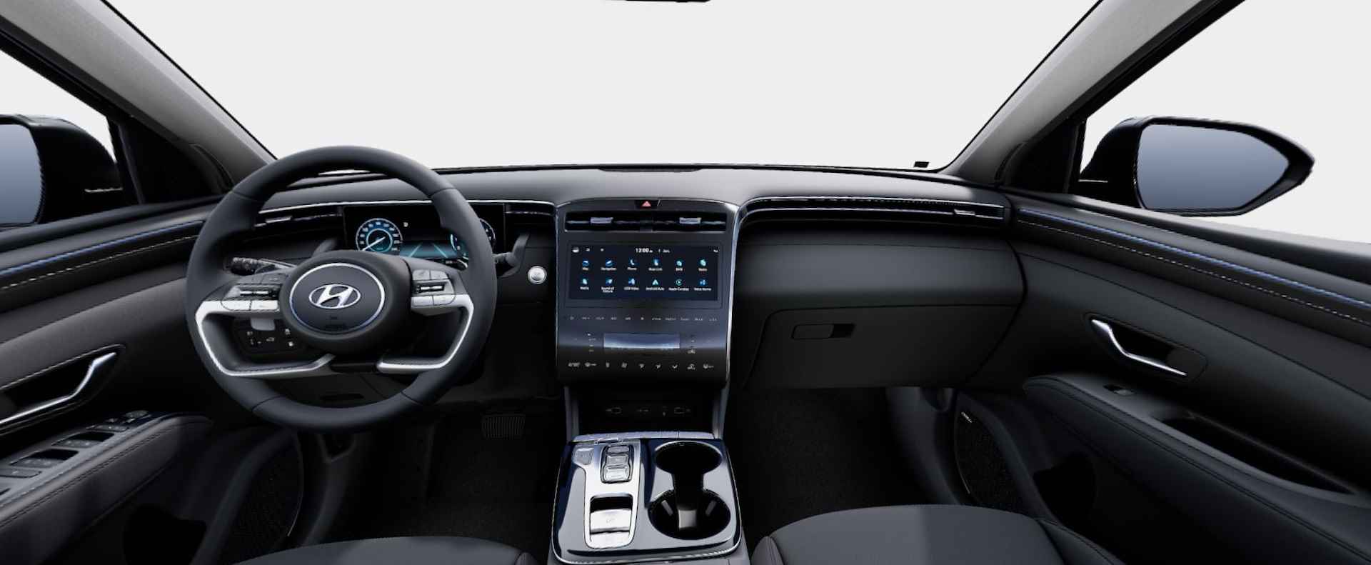 Hyundai Tucson 1.6 T-GDI PHEV Comfort Smart 4WD VAN €49.730 VOOR €42.797 Phantom Black - 6/22