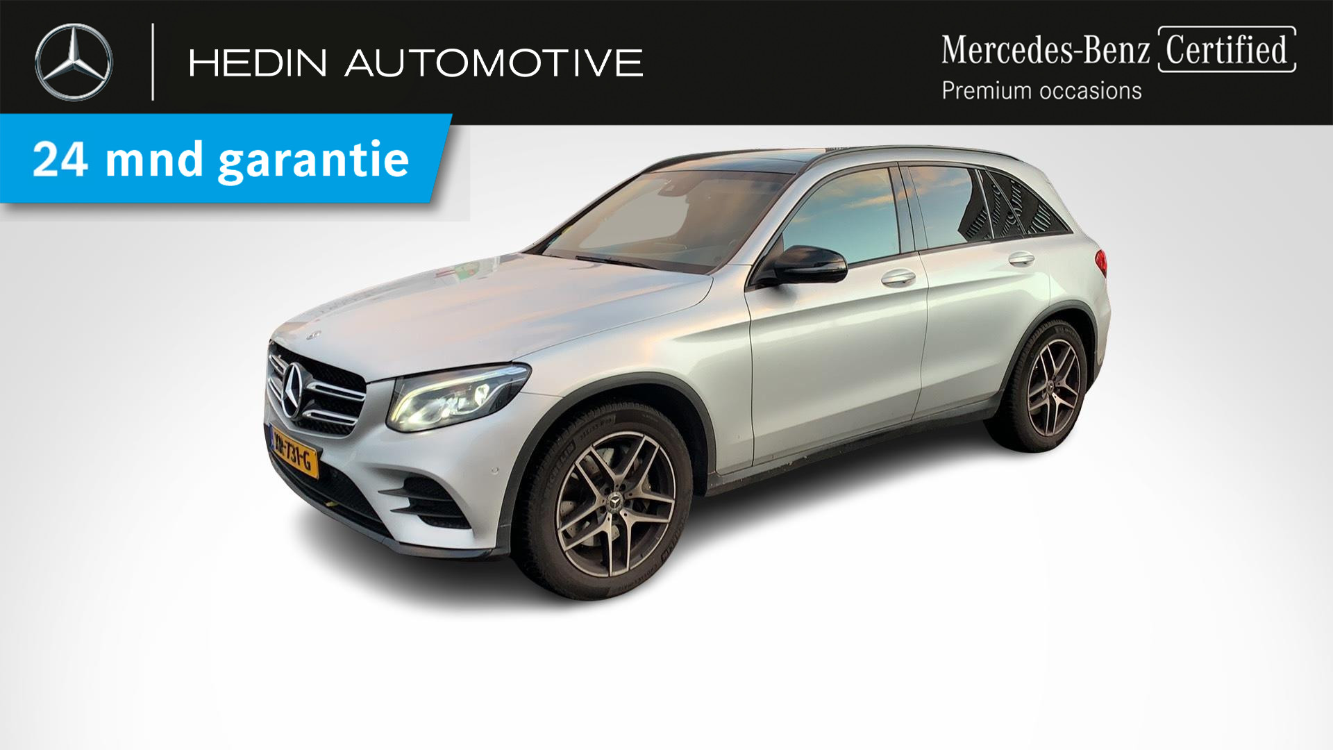 Mercedes-Benz GLC GLC 220d Automaat 4MATIC AMG Line | Nightpakket | Panoramadak | Comand Online | Stoelverwarming | Spiegelpakket | LED | Parktronic