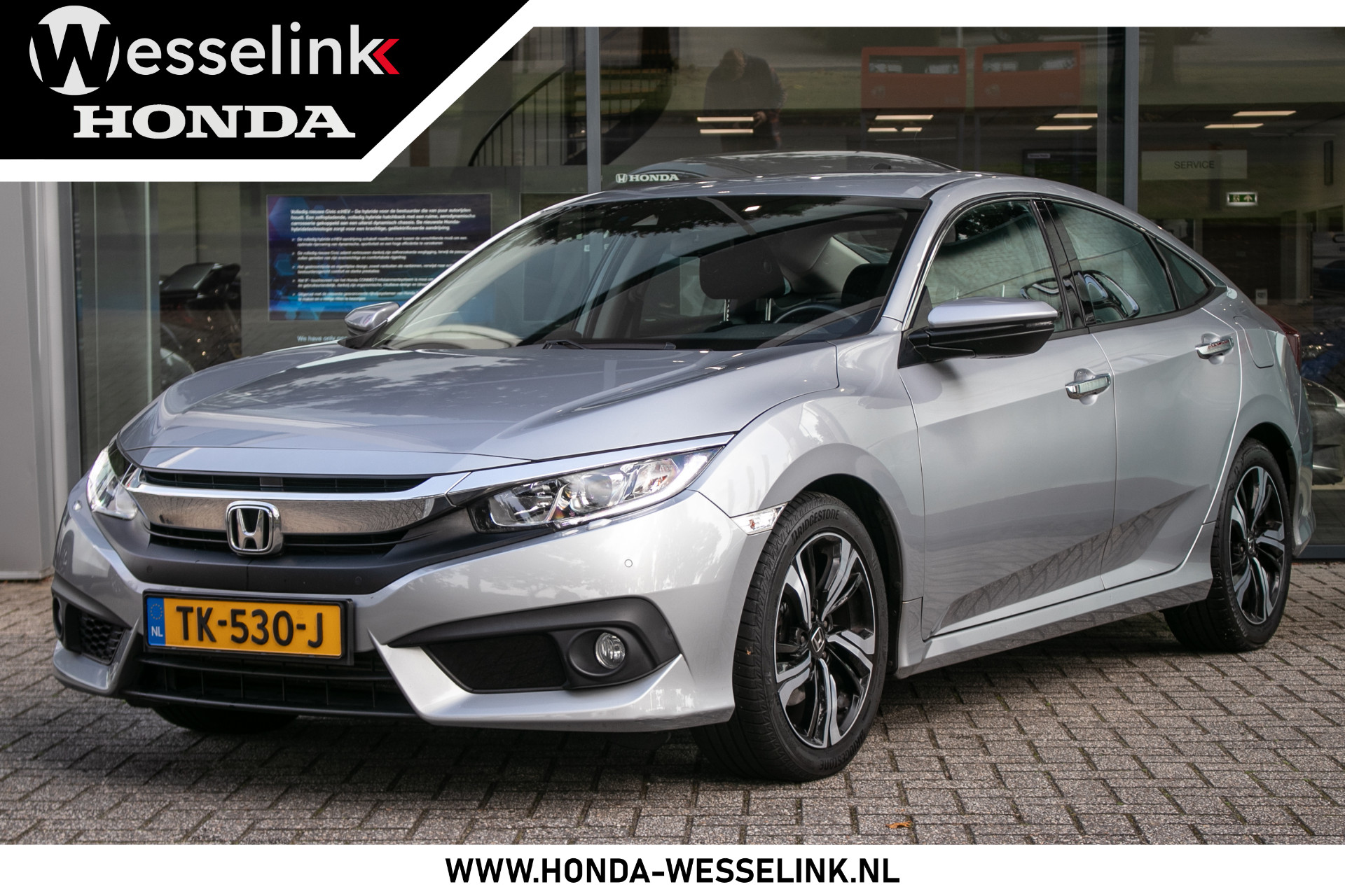 Honda Civic 1.5T i-VTEC Elegance Automaat - All in rijklaarprijs | Navigatie/camera | Honda Sensing | Stoelverw. bij viaBOVAG.nl