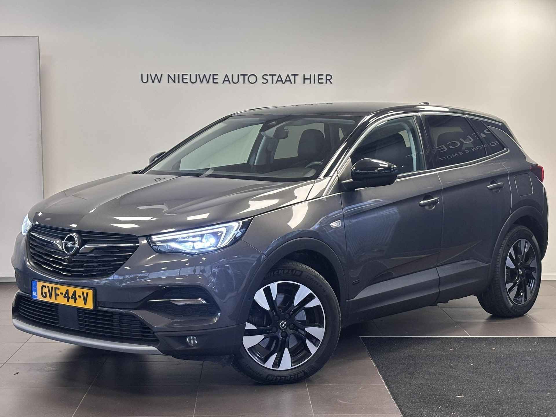 Opel Grandland X 1.6 Turbo HYbrid4 300 pk 4x4 Elegance |AGR-COMFORTSTOEL|KEYLESS ENTRY|360° CAMERA|ELEK. ACHTERKLEP|DAB+|ISOFIX| - 2/71